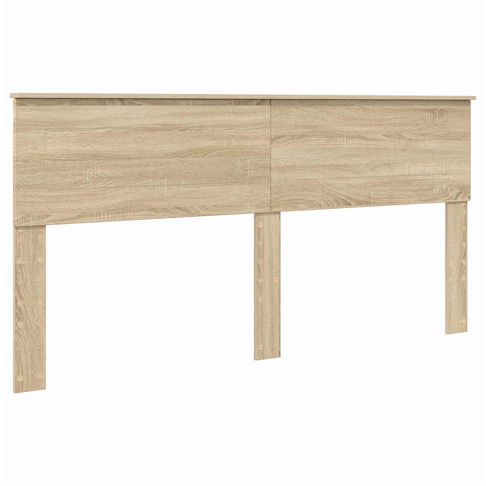 Cadre de lit Chêne Sonoma 200 x 200 cm Bois Ingénierie - XIOS