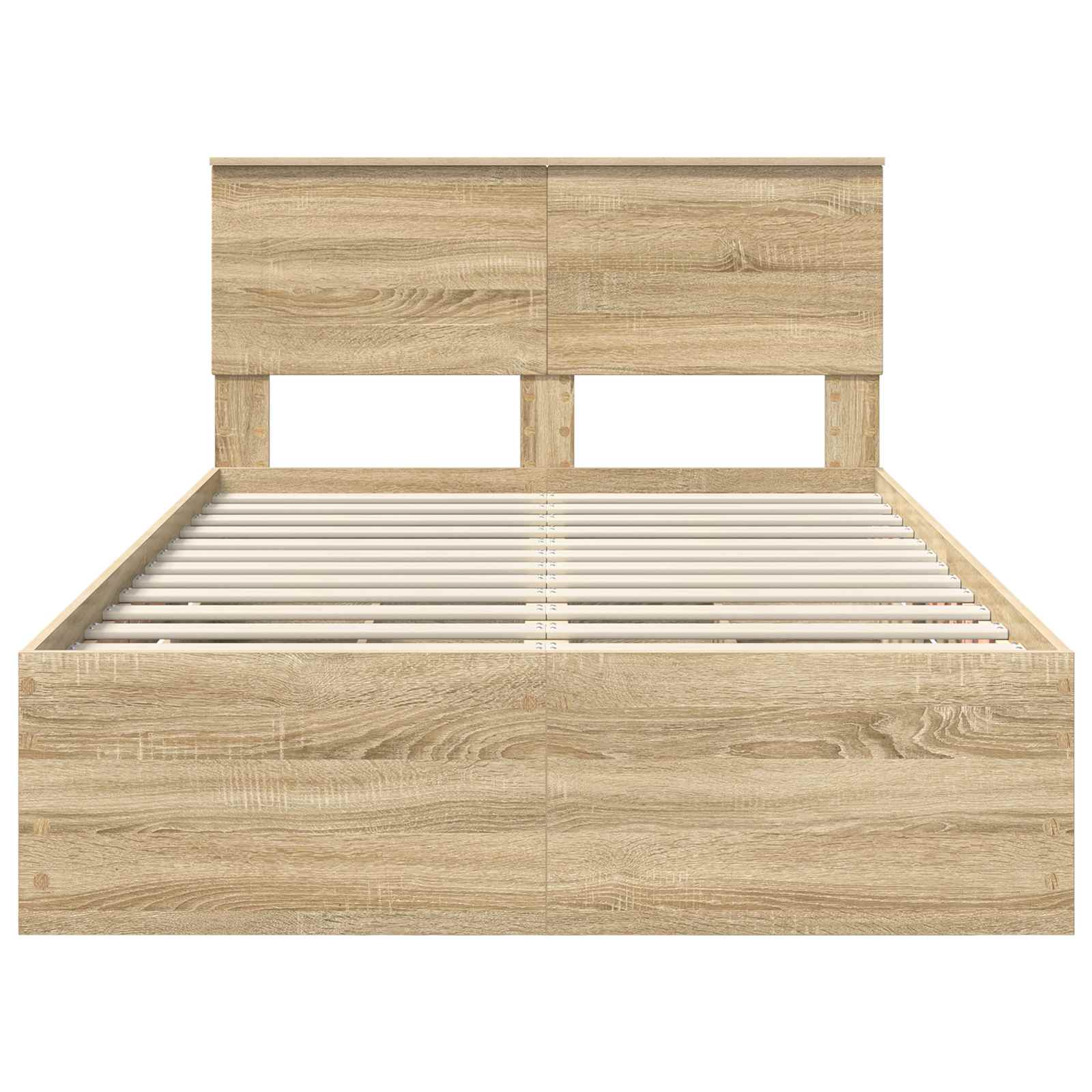Cadre de lit Chêne Sonoma 120 x 190 cm Bois Ingénierie - XIOS