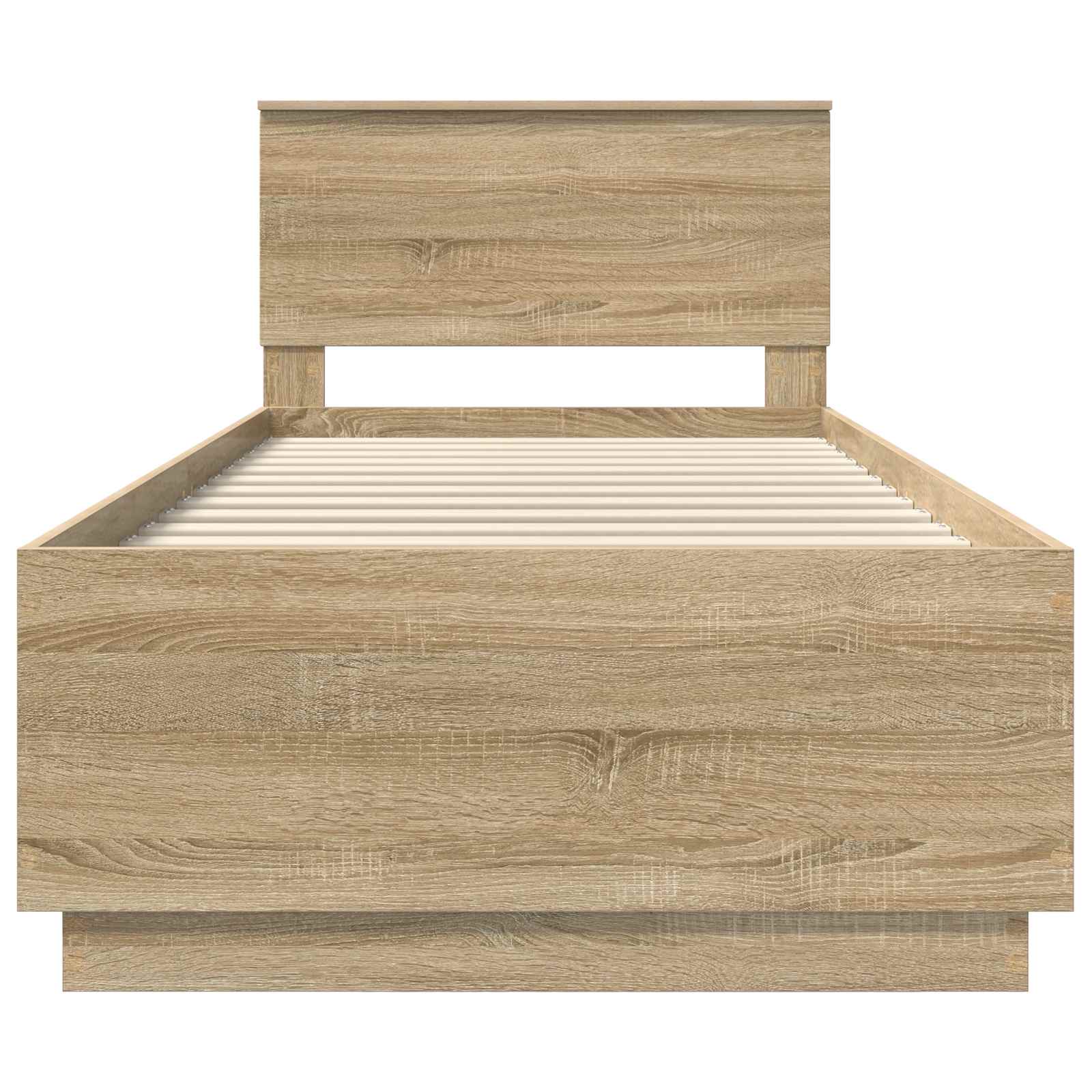 Cadre de lit Chêne Sonoma 70 x 190 cm Bois d'ingénierie - XIOS