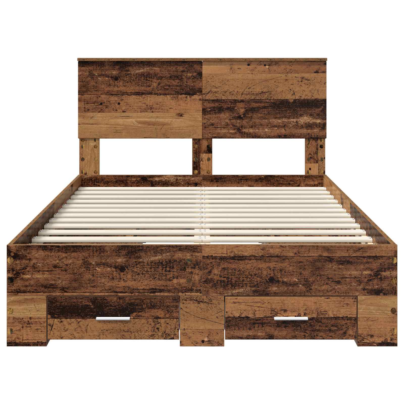 Cadre de lit Bois ancien 120 x 190 cm Bois d'ingénierie - XIOS