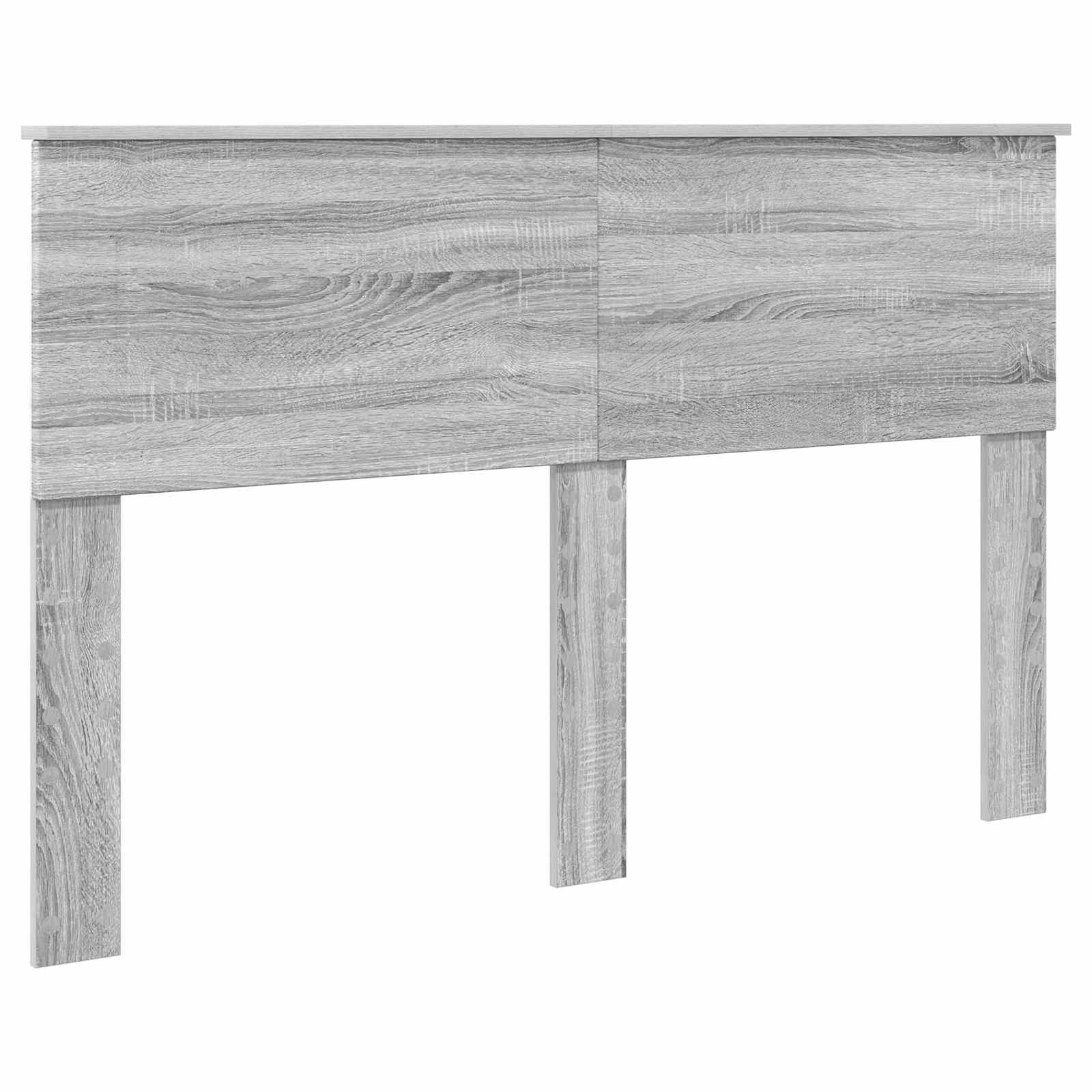 Cadre de lit Gris Sonoma 150 x 200 cm Bois d'ingénierie - XIOS