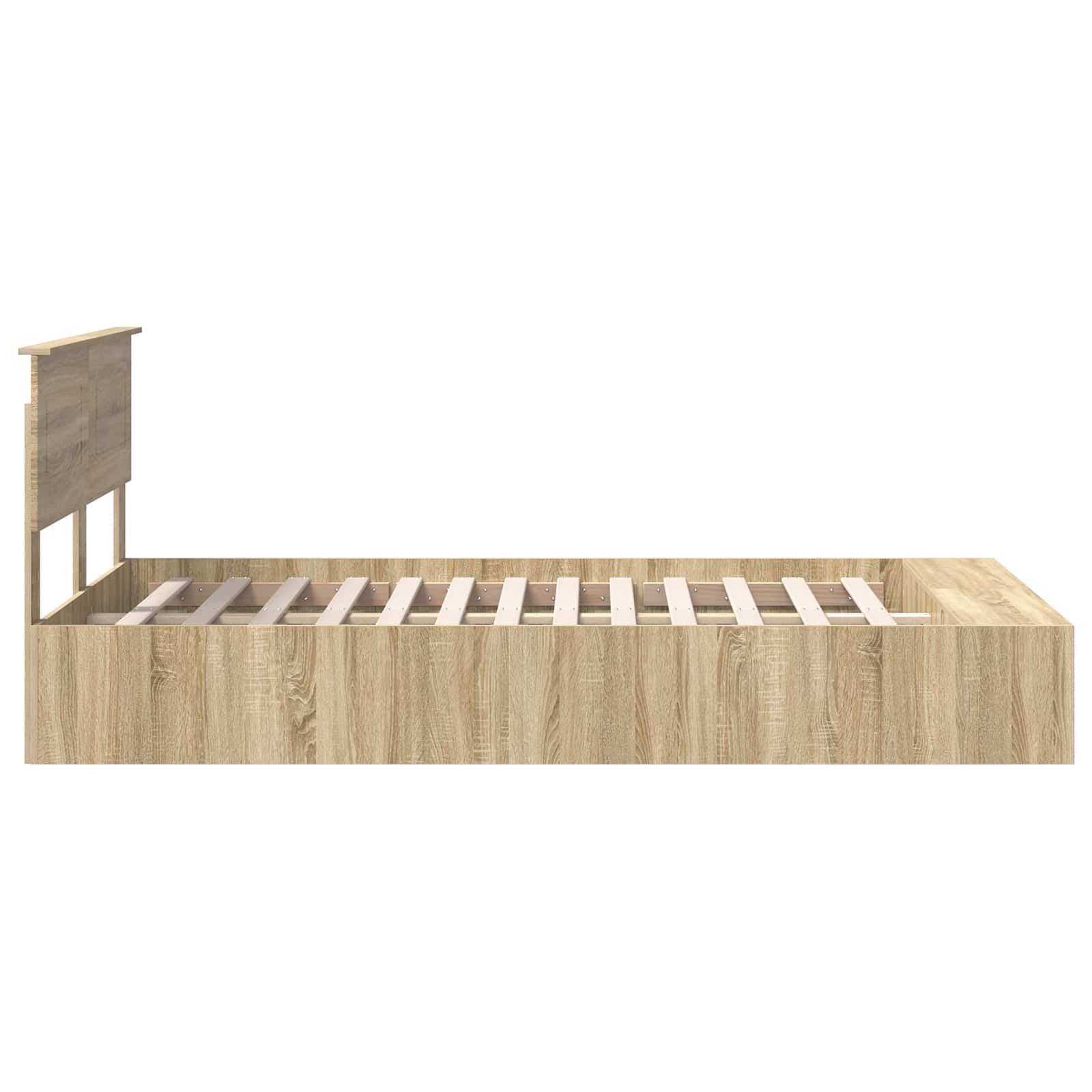 Cadre de lit Chêne Sonoma 120 x 200 cm Bois d'ingénierie - XIOS