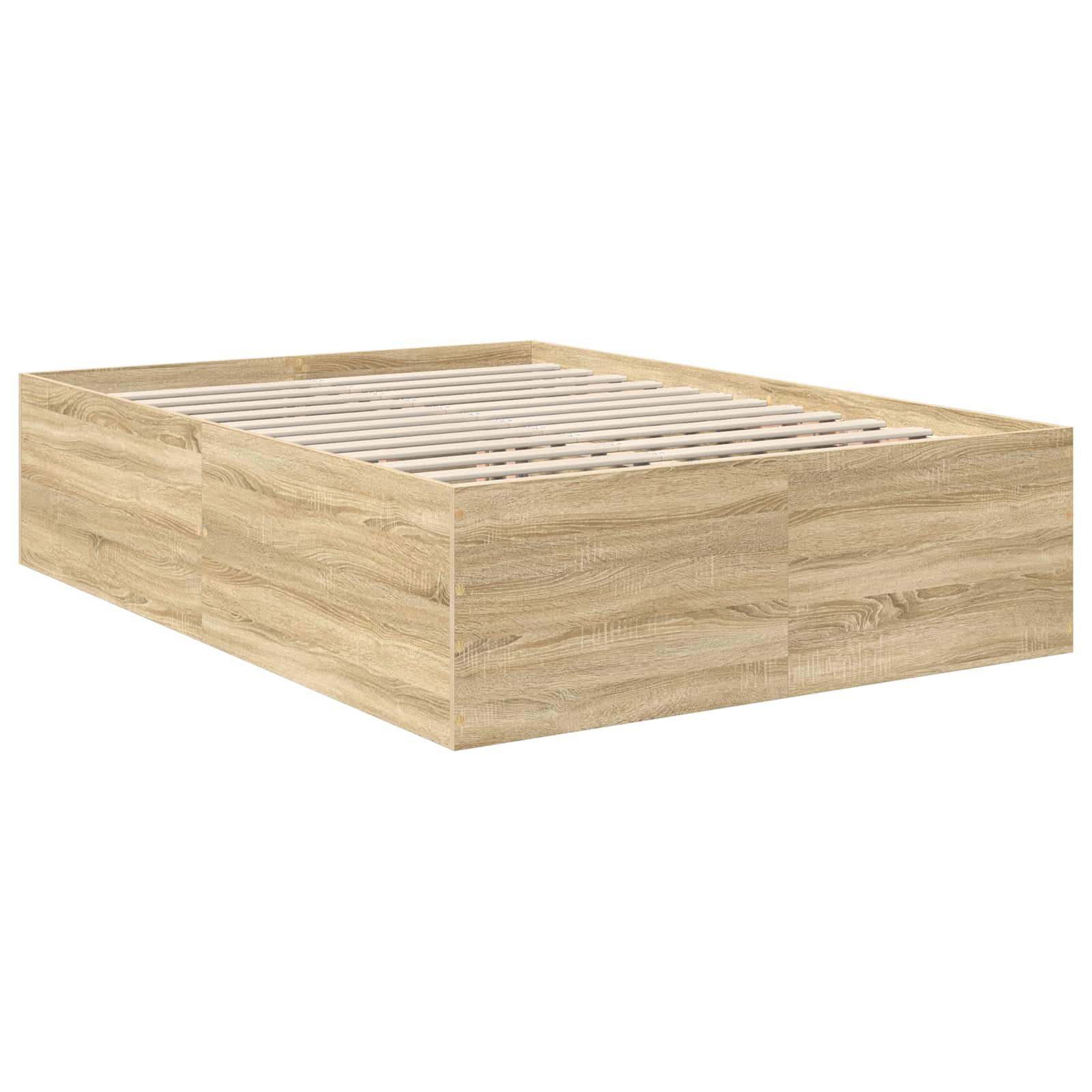 Cadre de lit Chêne Sonoma 150 x 200 cm Bois d'ingénierie - XIOS
