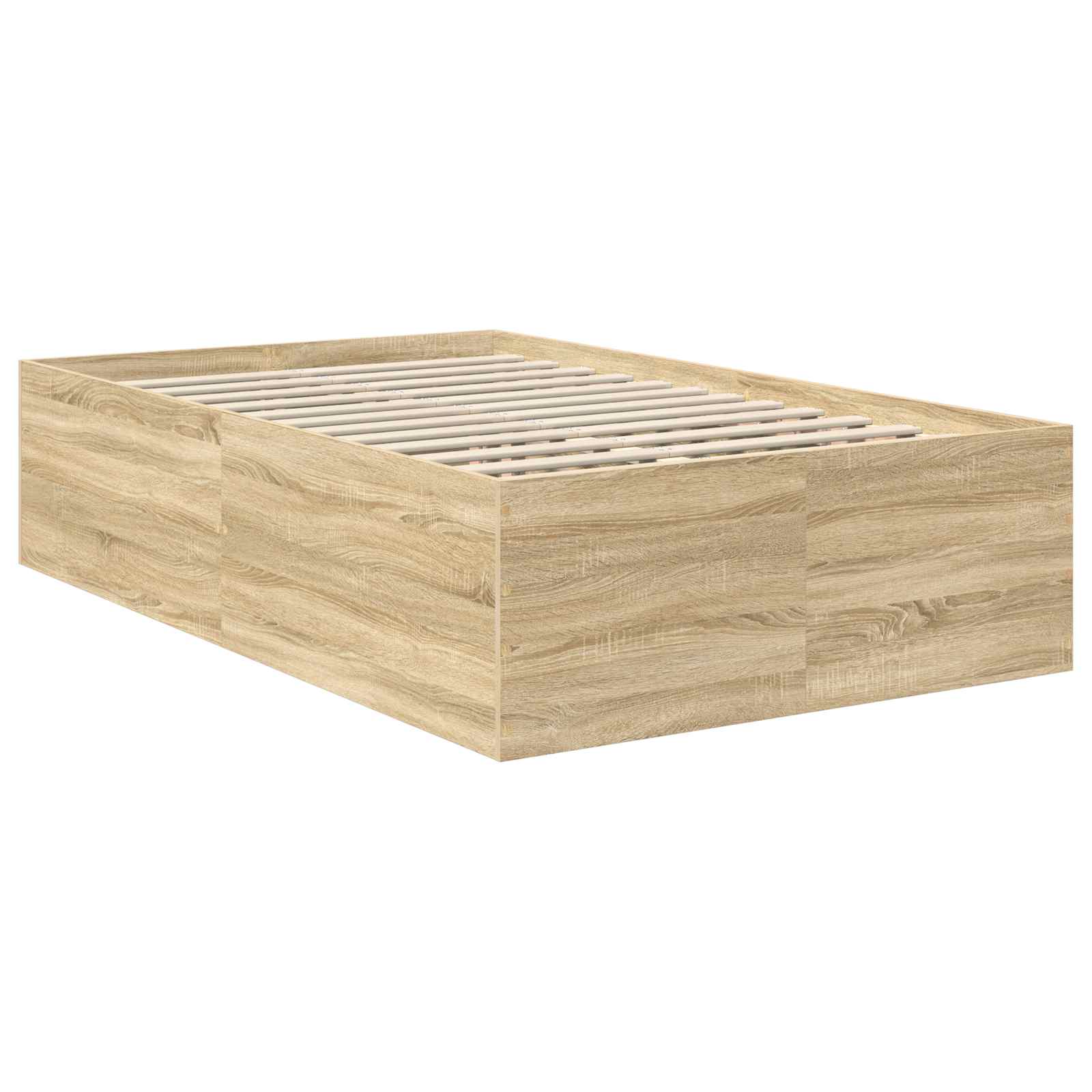 Cadre de lit Chêne Sonoma 120 x 200 cm Bois d'ingénierie - XIOS