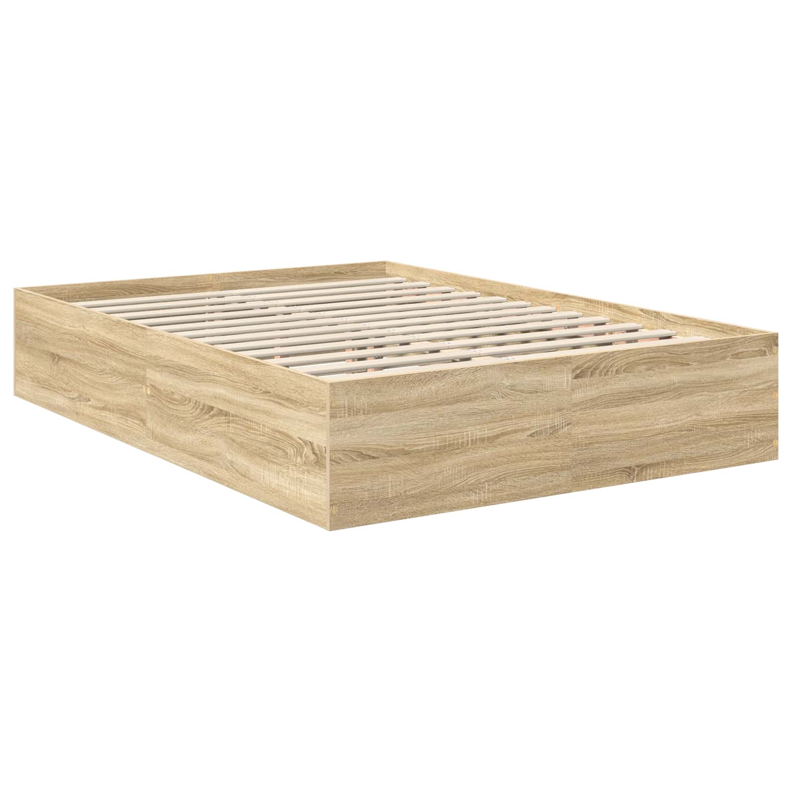 Cadre de lit Chêne Sonoma 150 x 200 cm Bois d'ingénierie - XIOS