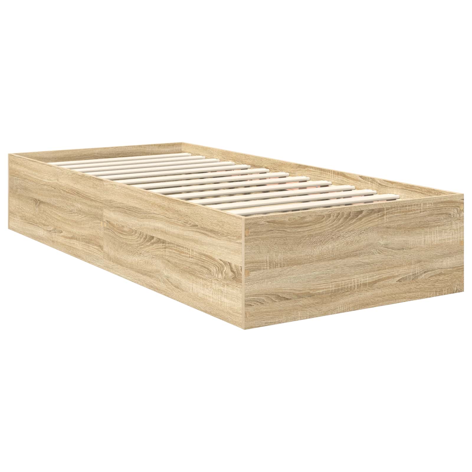 Cadre de lit Chêne Sonoma 75 x 190 cm Bois d'ingénierie - XIOS
