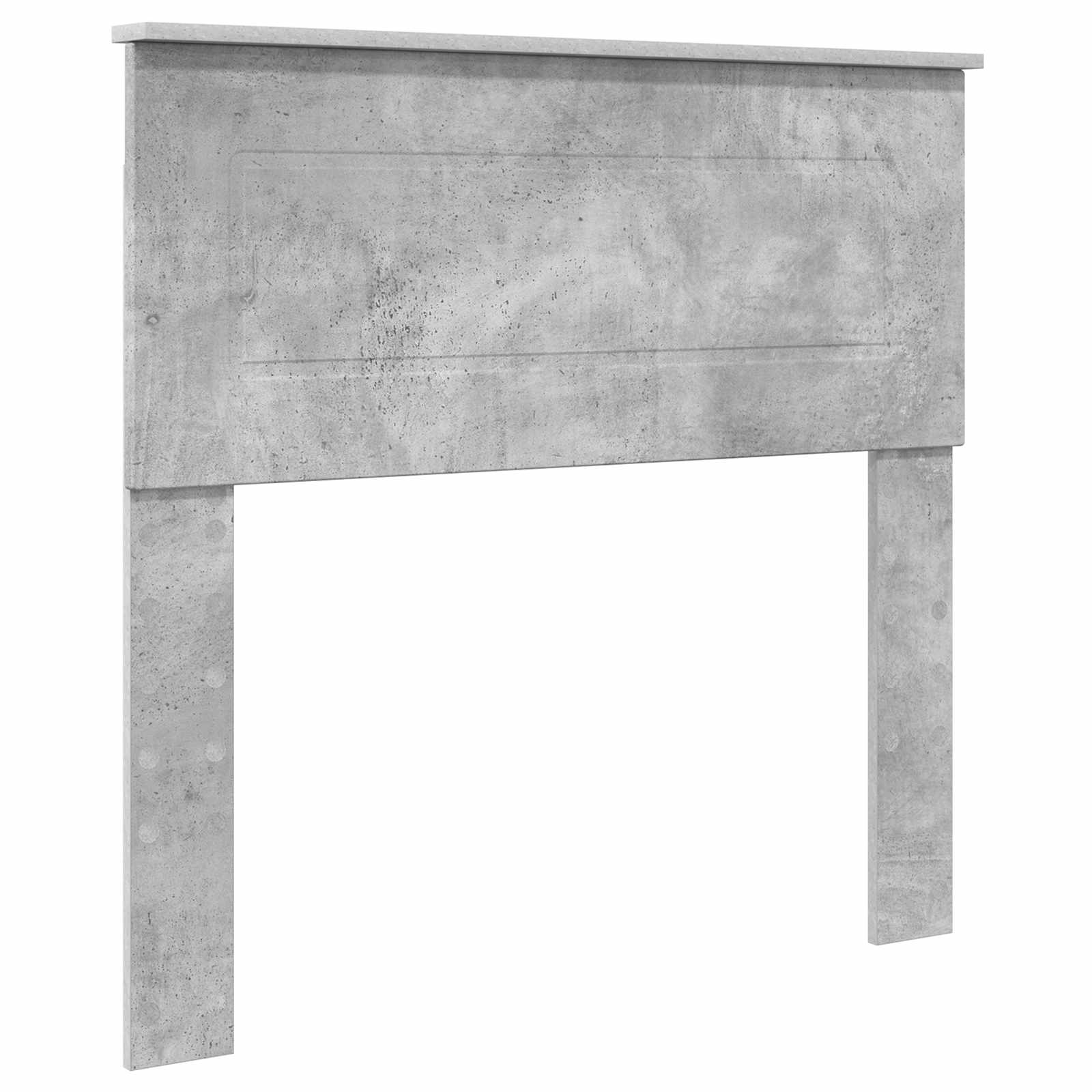 Cadre de lit Gris béton 100 x 200 m Bois d'ingénierie - XIOS