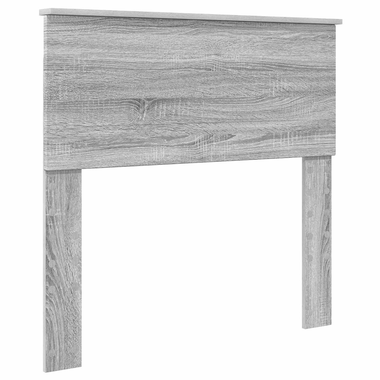 Cadre de lit Gris Sonoma 100 x 200 m Bois d'ingénierie - XIOS