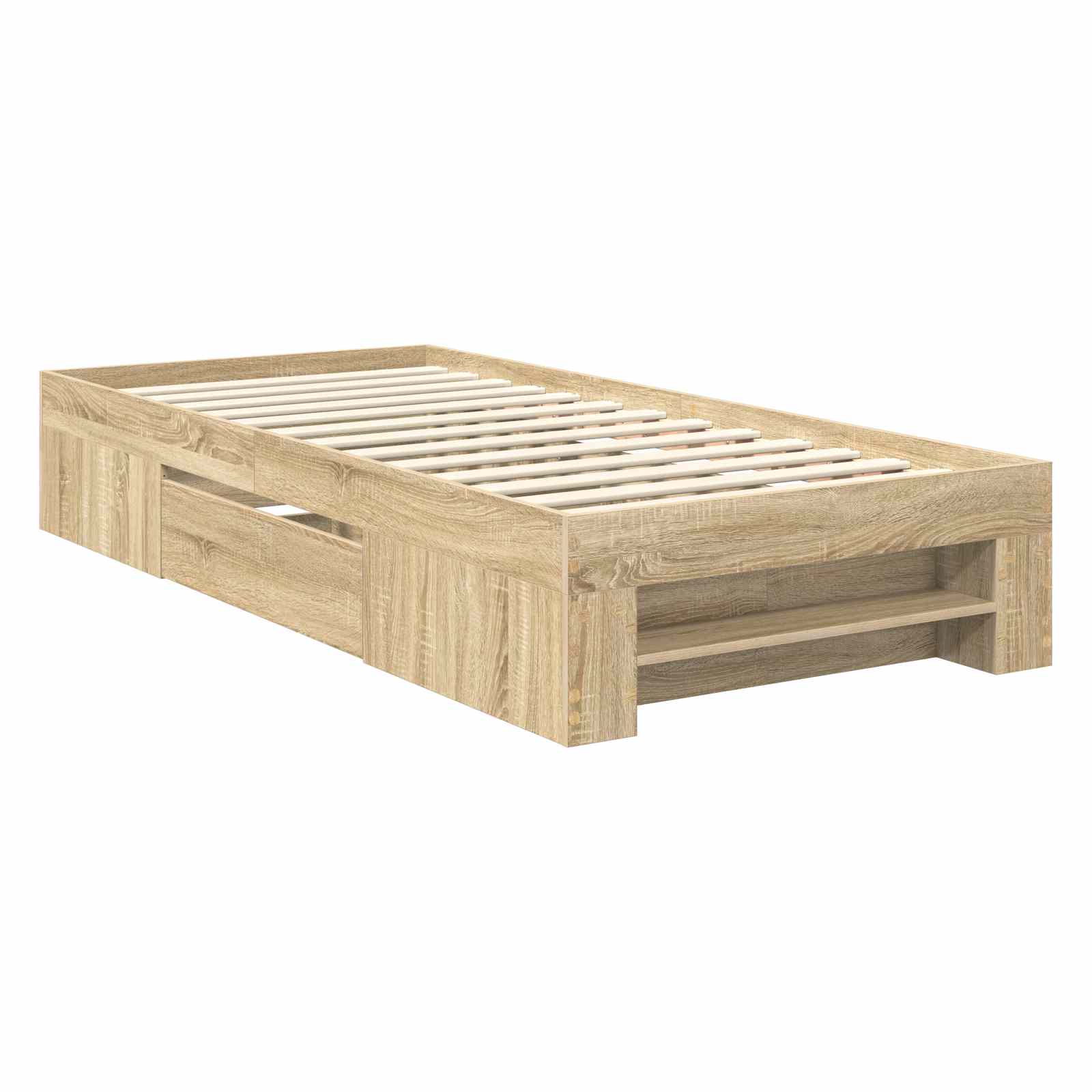 Cadre de lit Chêne Sonoma 80 x 200 cm Bois d'ingénierie - XIOS