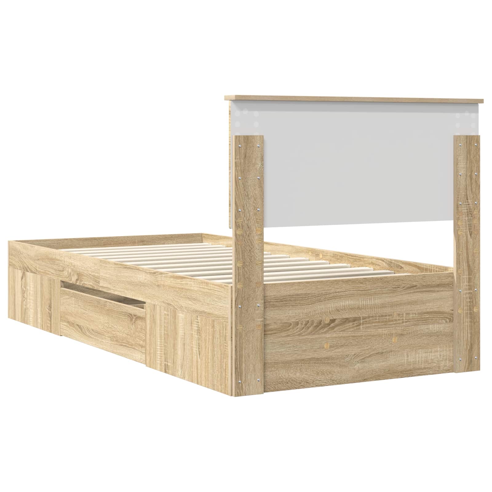 Cadre de lit Chêne Sonoma 80 x 200 cm Bois d'ingénierie - XIOS