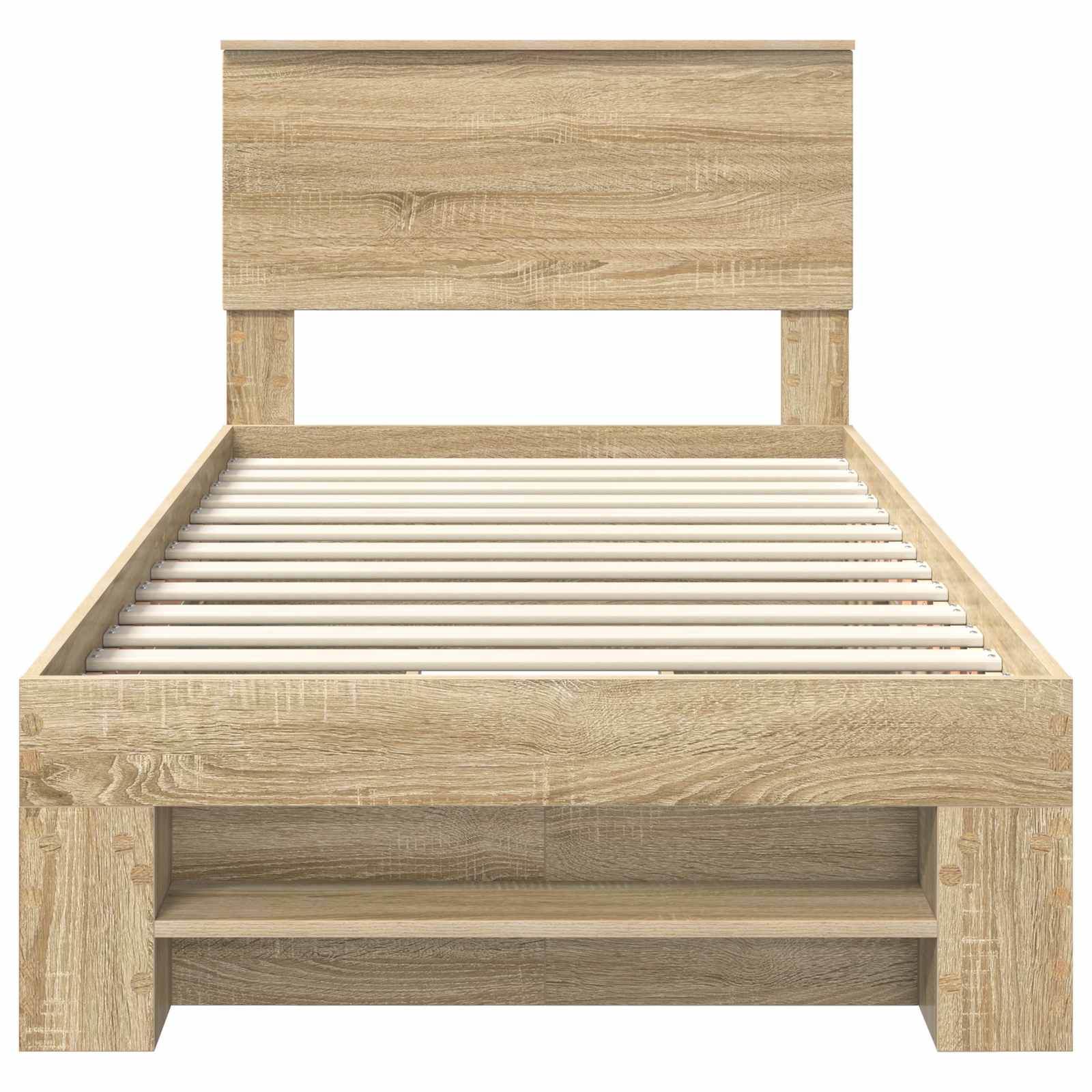 Cadre de lit Chêne Sonoma 80 x 200 cm Bois d'ingénierie - XIOS