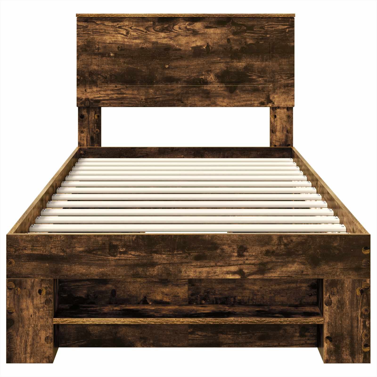 Cadre de lit Chêne fumé 80 x 200 cm Bois d'ingénierie - XIOS