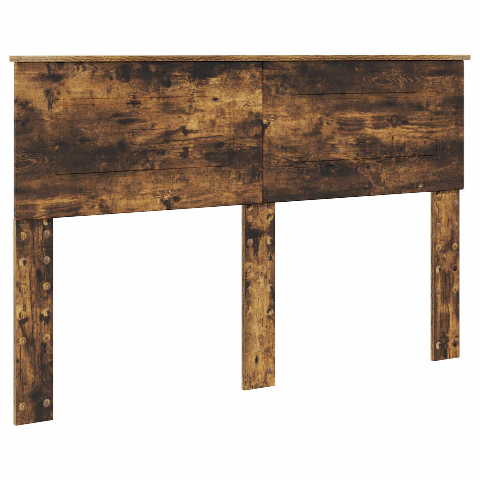 Cadre de lit Chêne fumé 160 x 200 cm Bois d'ingénierie - XIOS