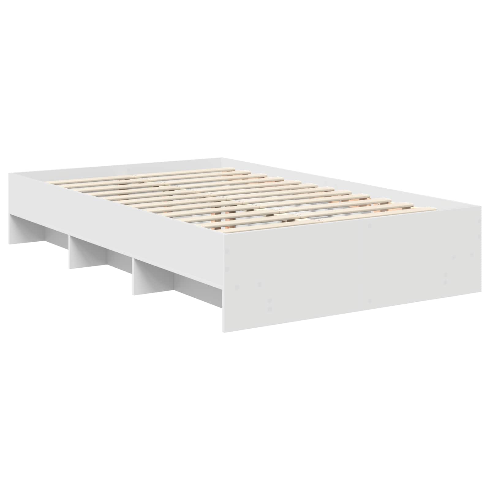 Cadre de lit Blanc 137 x 203 cm Bois d'ingénierie - XIOS