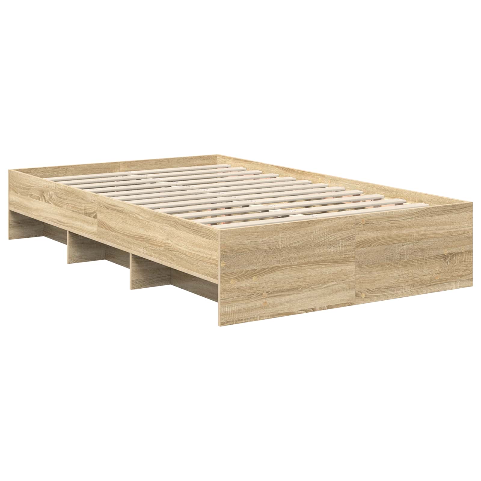 Cadre de lit Chêne Sonoma 137 x 203 cm Bois d'ingénierie - XIOS