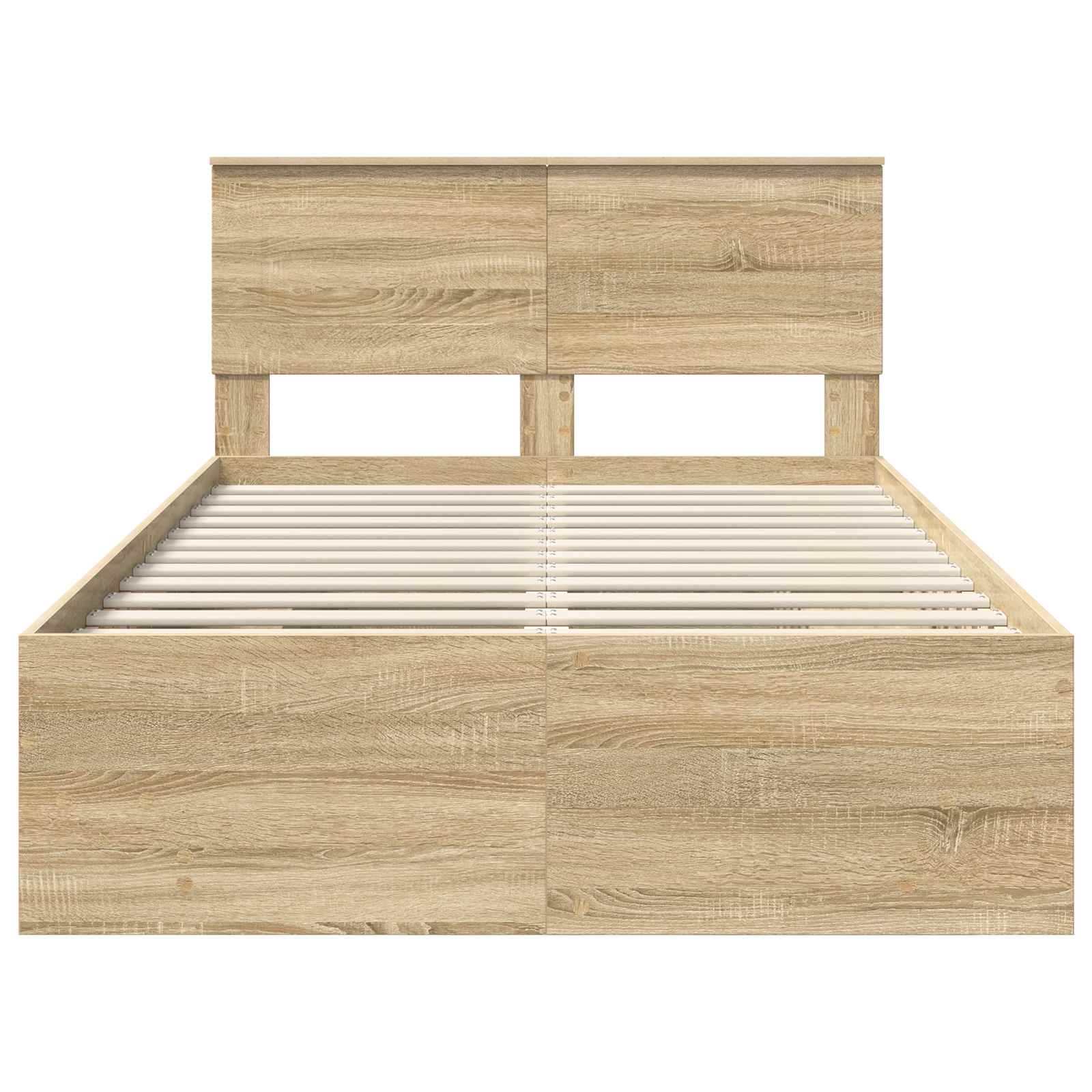 Cadre de lit Chêne Sonoma 120 x 123 cm Bois d'ingénierie - XIOS