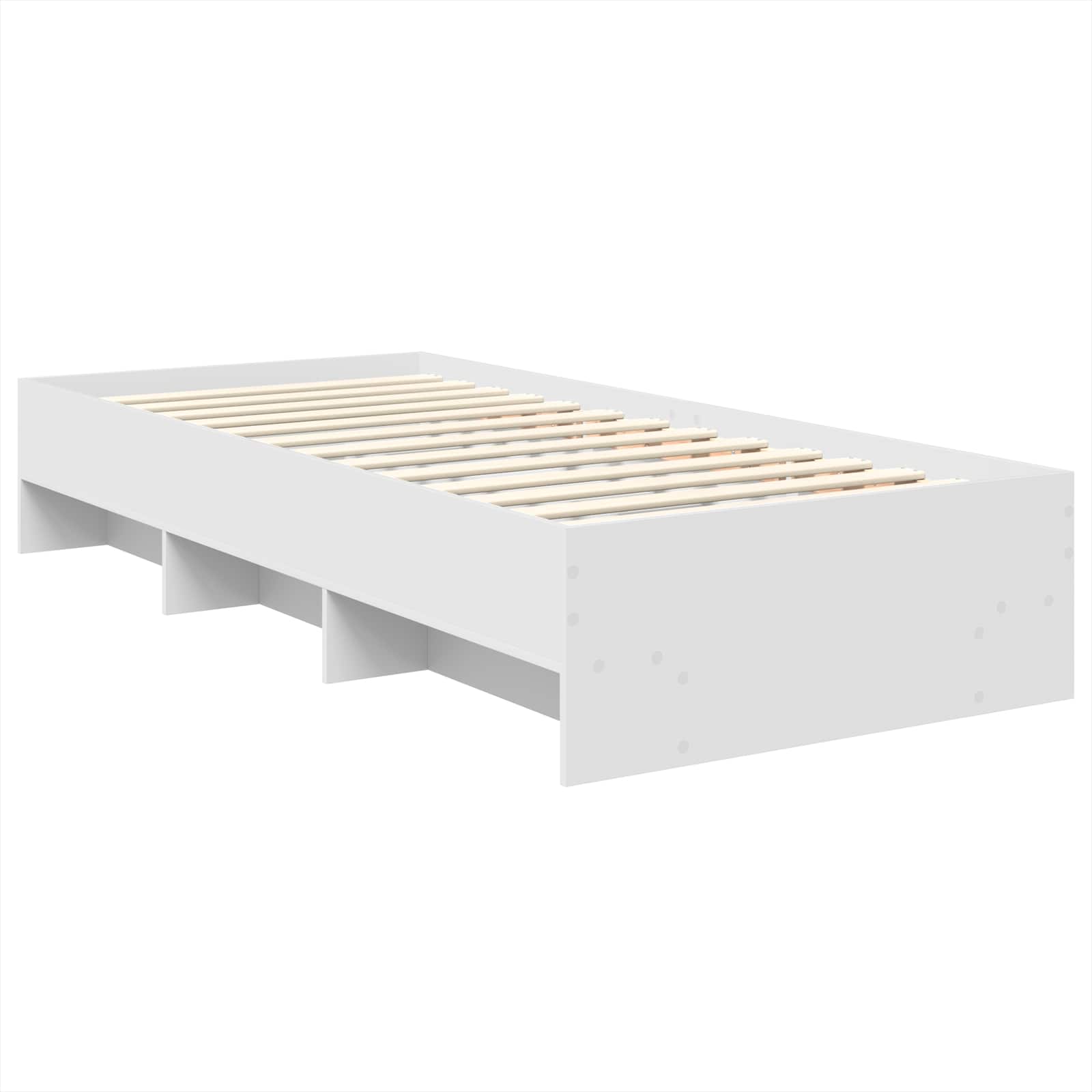 Cadre de lit Blanc 80 x 200 cm Bois d'ingénierie - XIOS