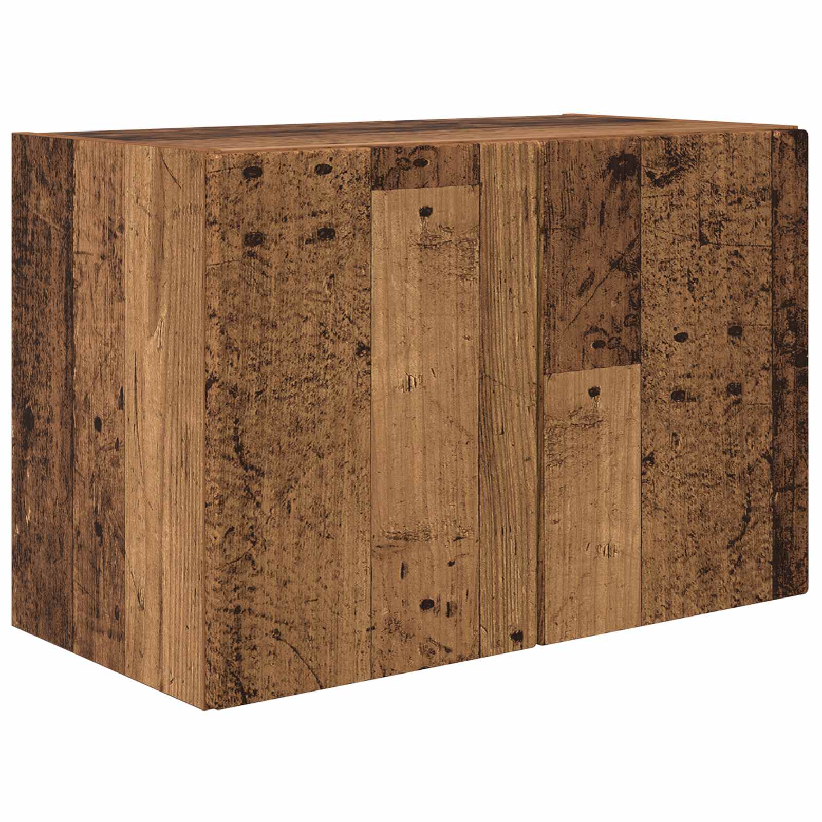 Ensemble de meuble TV mural 4 pcs Bois ancien Bois d'ingénierie - XIOS