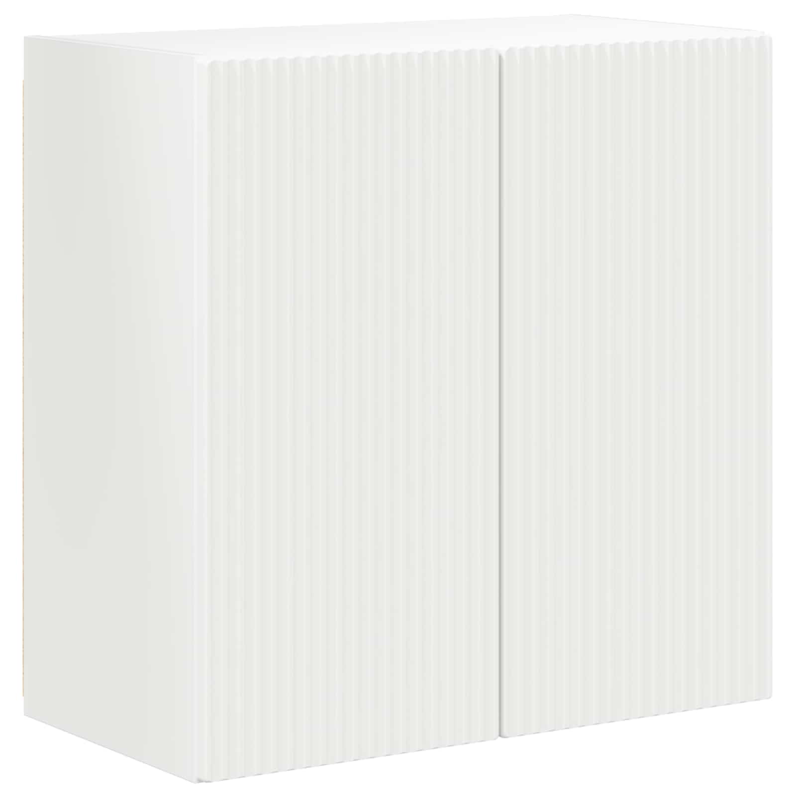 Ensemble de meuble TV mural Montage mural 6 pcs Blanc - XIOS
