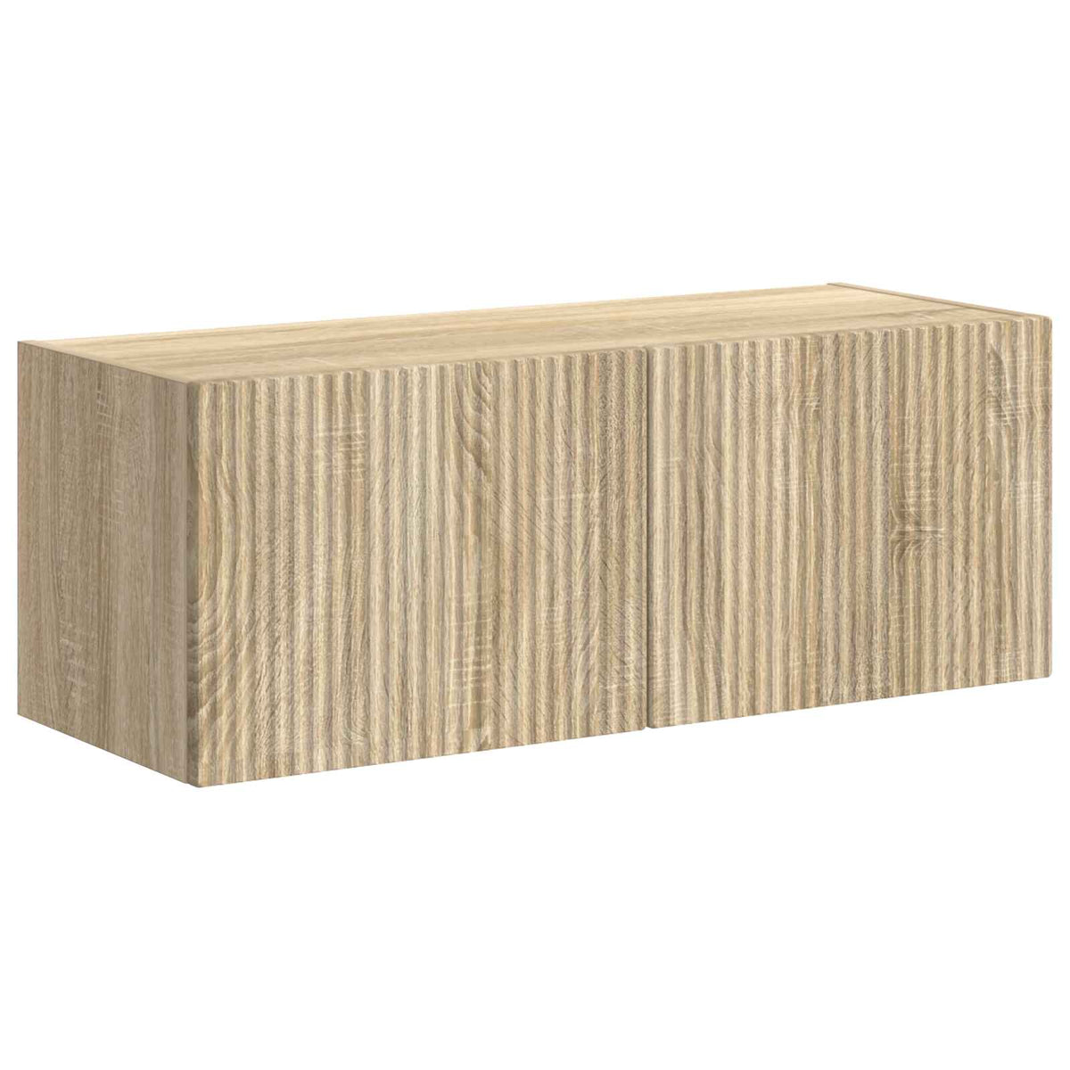 Ensemble de meuble TV mural 6 pc Chêne Sonoma