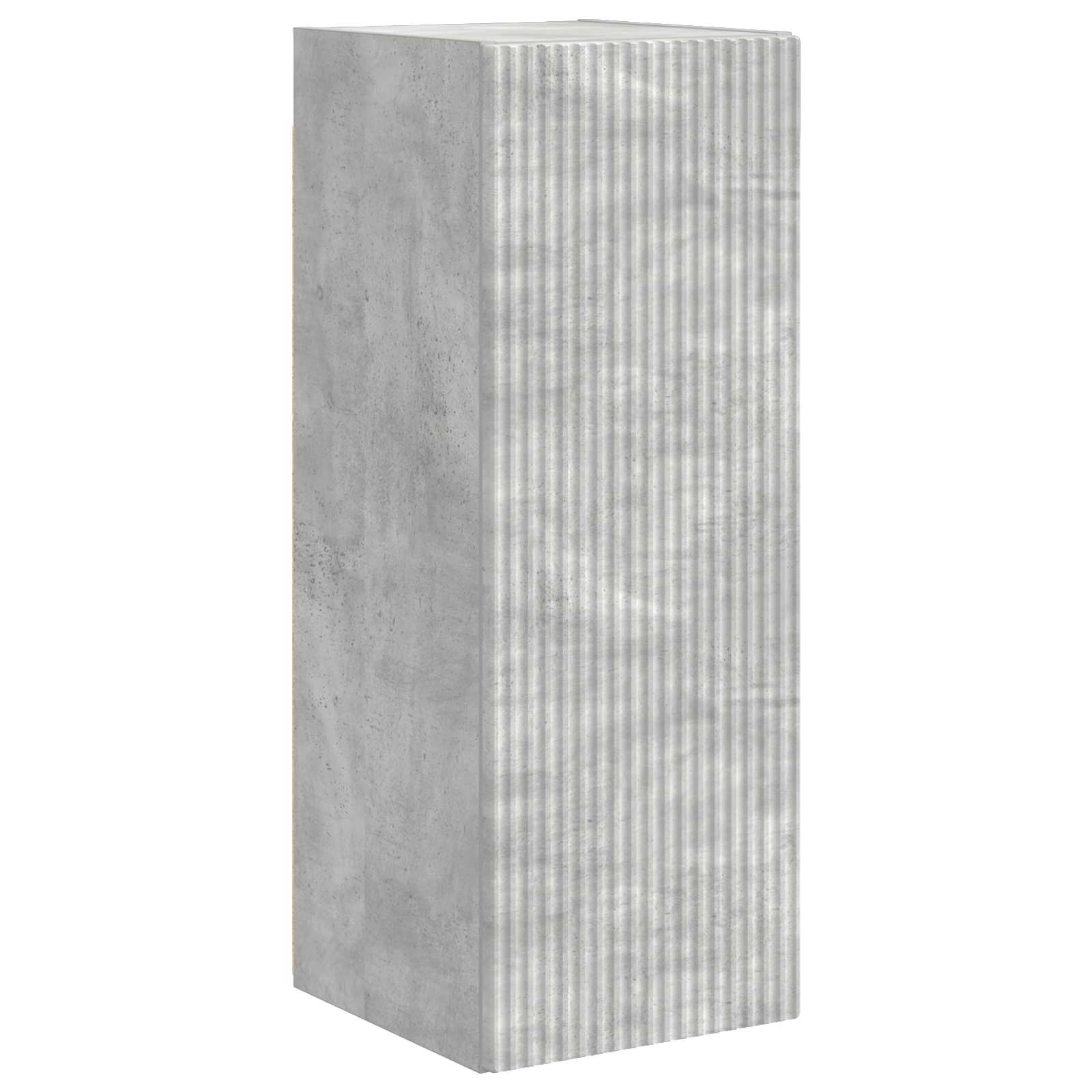 Ensemble de meuble TV mural Montage mural 6 pcs Gris béton - XIOS