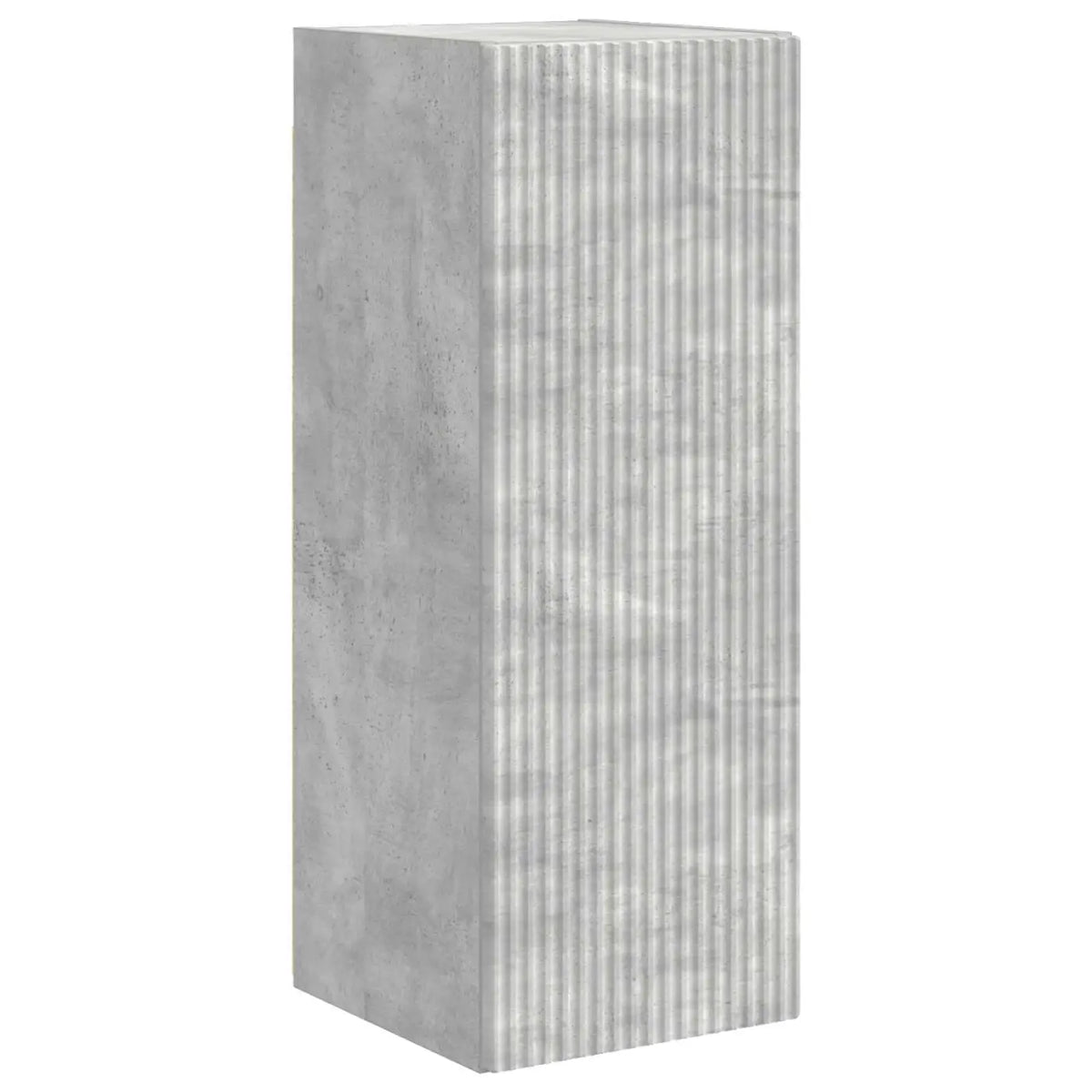 Ensemble de meuble TV mural 6 pc Gris béton - XIOS