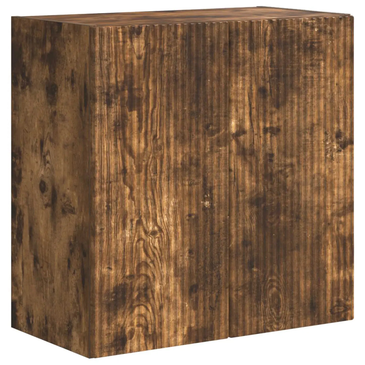 Ensemble de meuble TV mural 6 pc Chêne fumé - XIOS