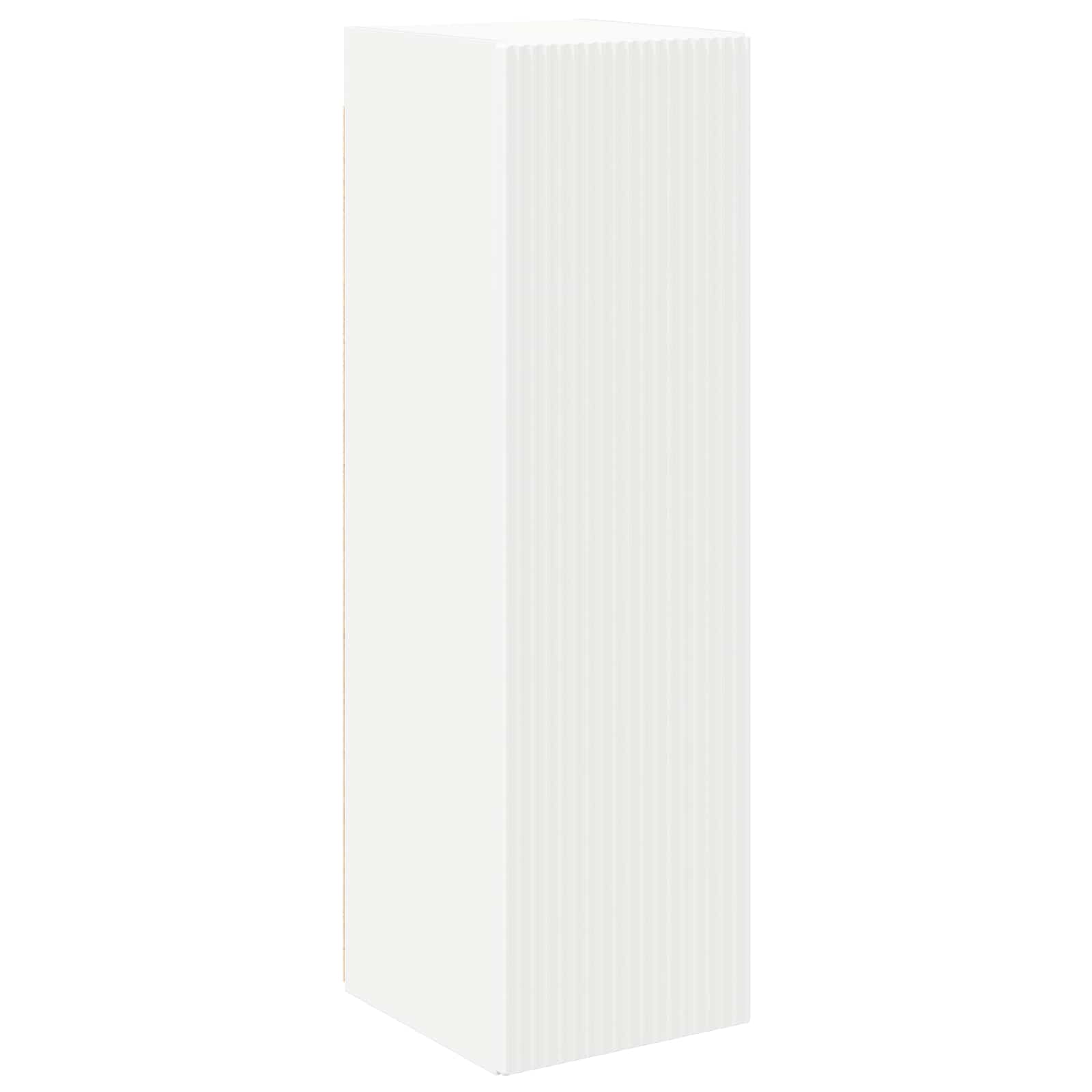Ensemble de meuble TV mural 6 pc Blanc