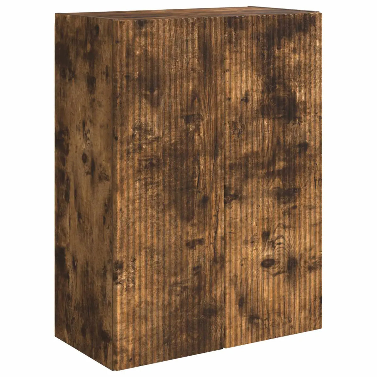 Ensemble de meuble TV mural 6 pc Chêne fumé - XIOS