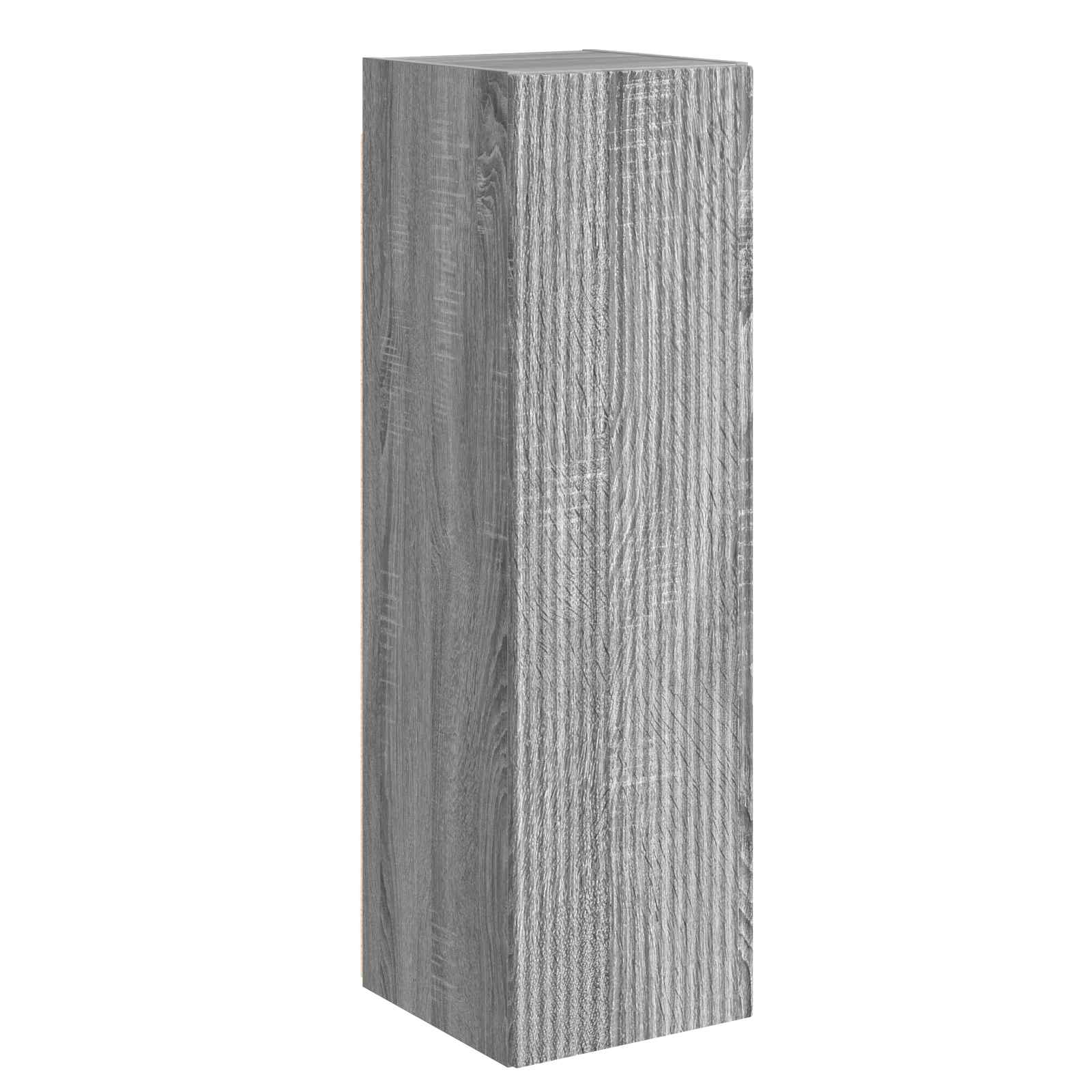Ensemble de meuble TV mural Montage mural 6 pcs Gris Sonoma - XIOS