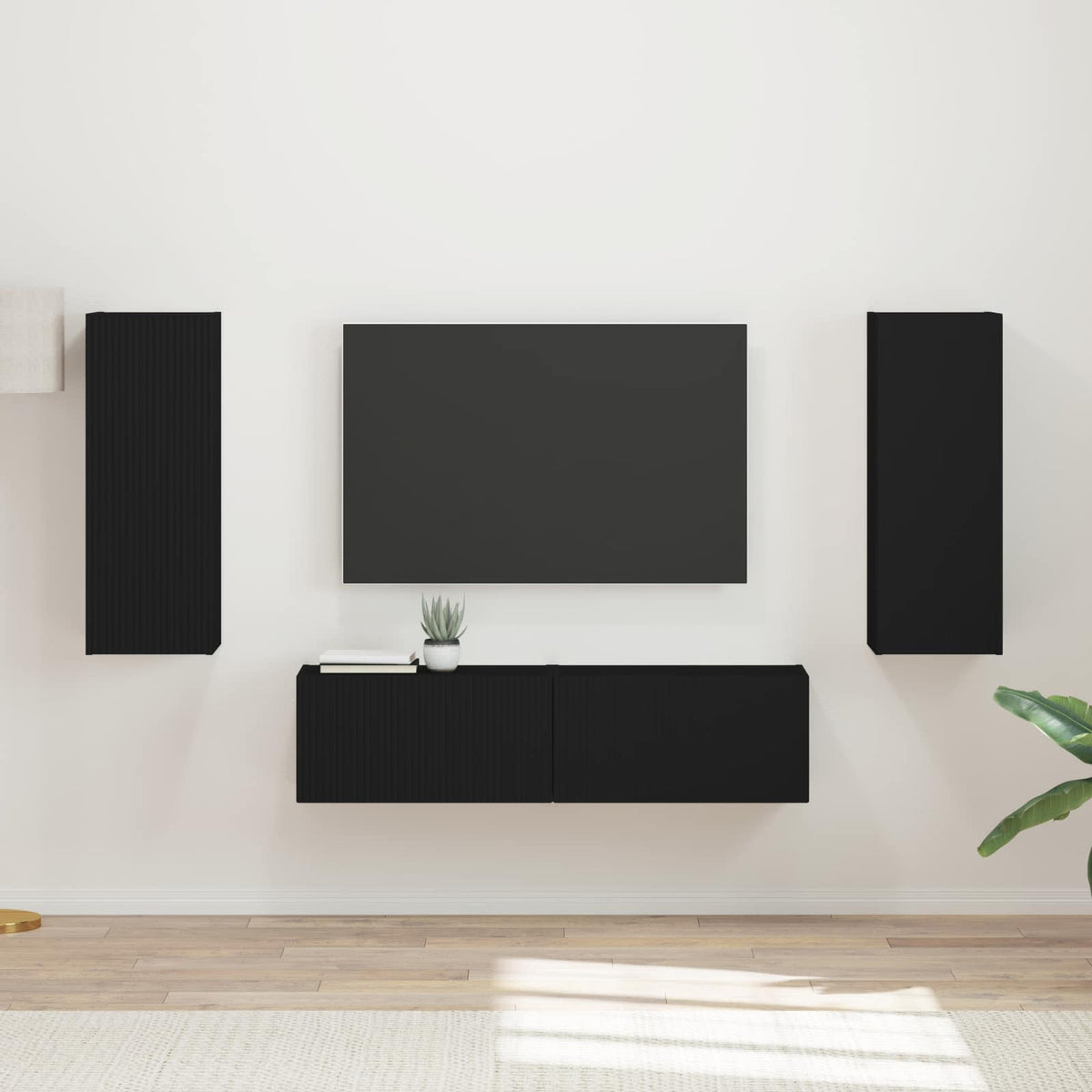 Ensemble meuble TV 2 pc Noir