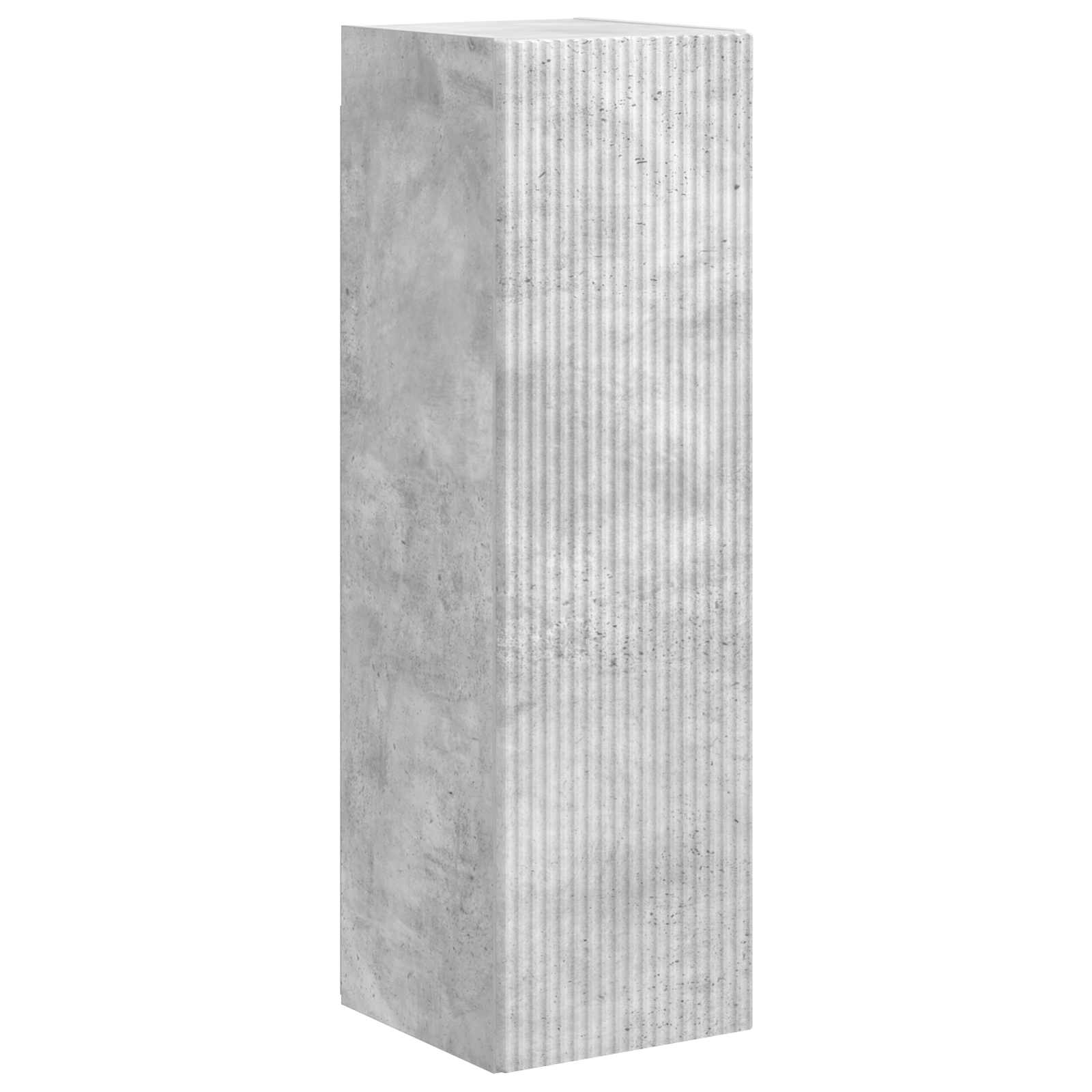 Ensemble meuble TV 4 pcs Gris béton Bois d'ingénierie - XIOS
