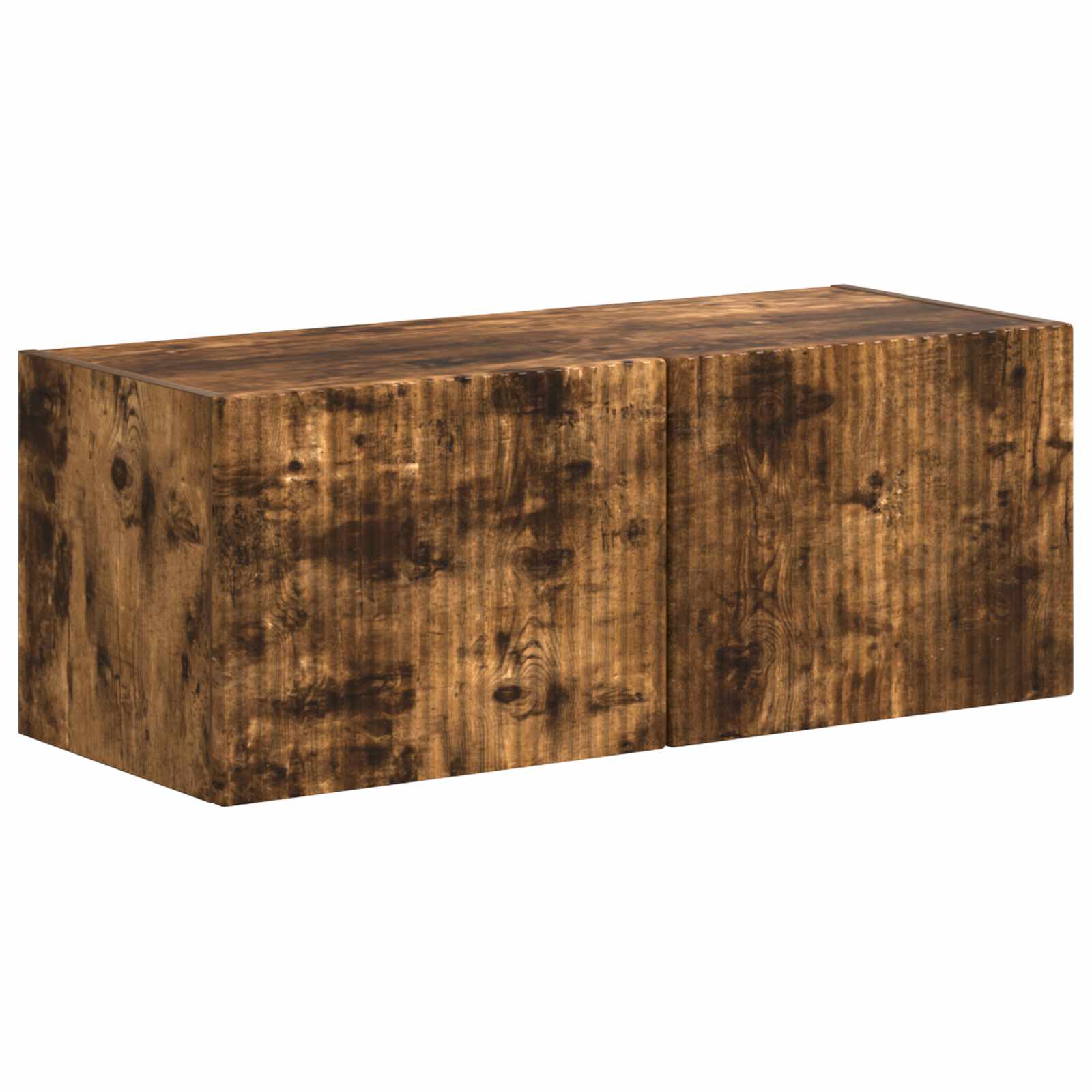 Ensemble meuble TV 4 pcs Chêne fumé Bois d'ingénierie - XIOS