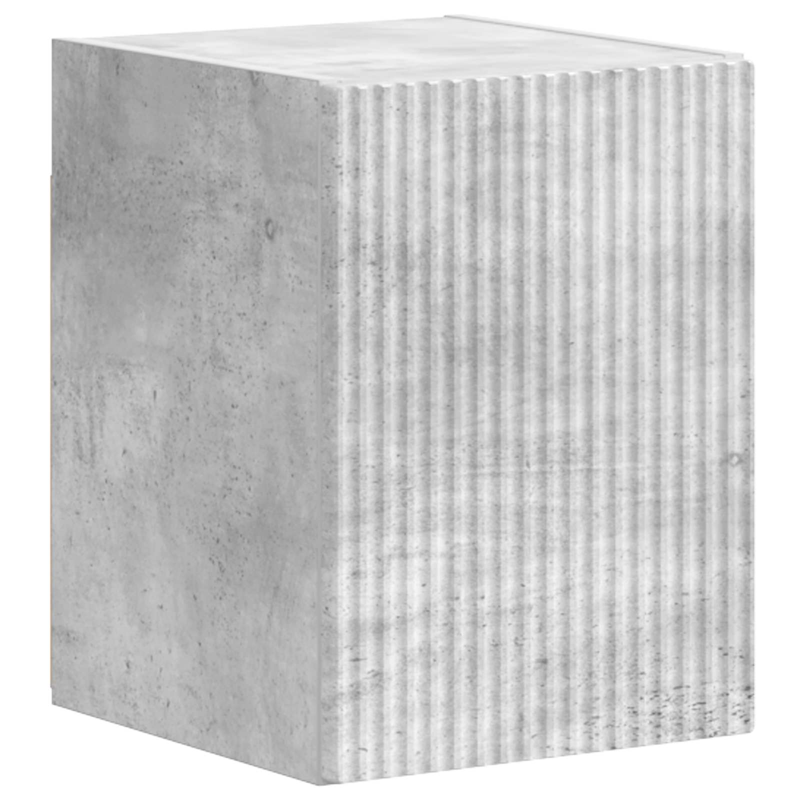 Ensemble meuble TV 4 pcs Gris béton Bois d'ingénierie - XIOS