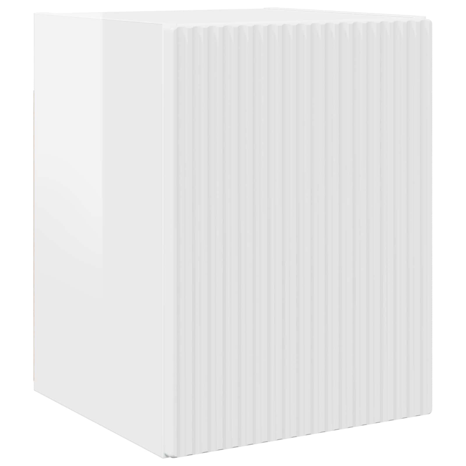 Ensemble meuble TV 5 pcs Blanc brillant Bois d'ingénierie - XIOS