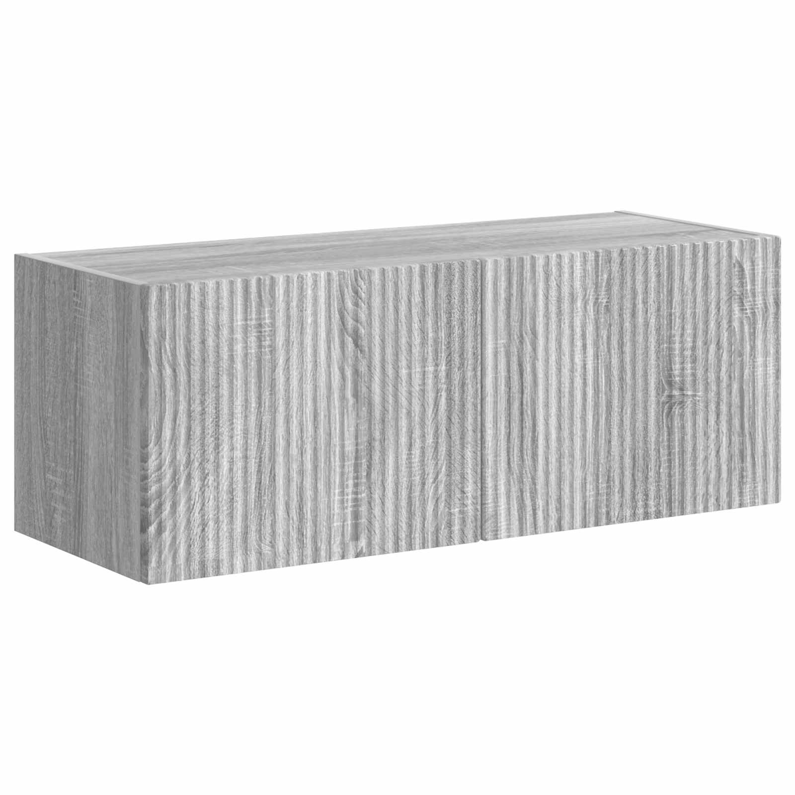 Ensemble meuble TV 6 pcs Gris Sonoma Bois d'ingénierie - XIOS