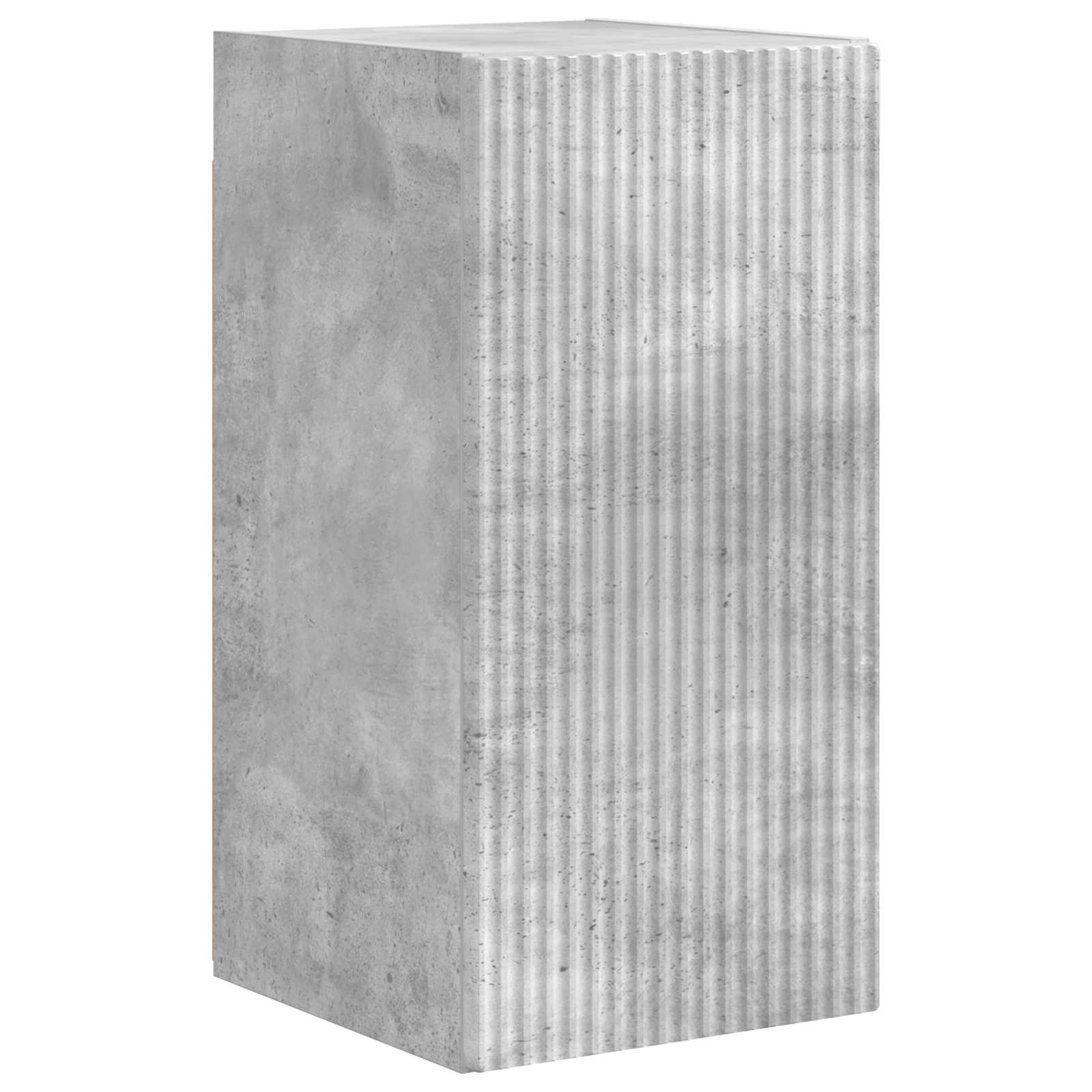 Meuble TV 8 pcs Gris béton - XIOS