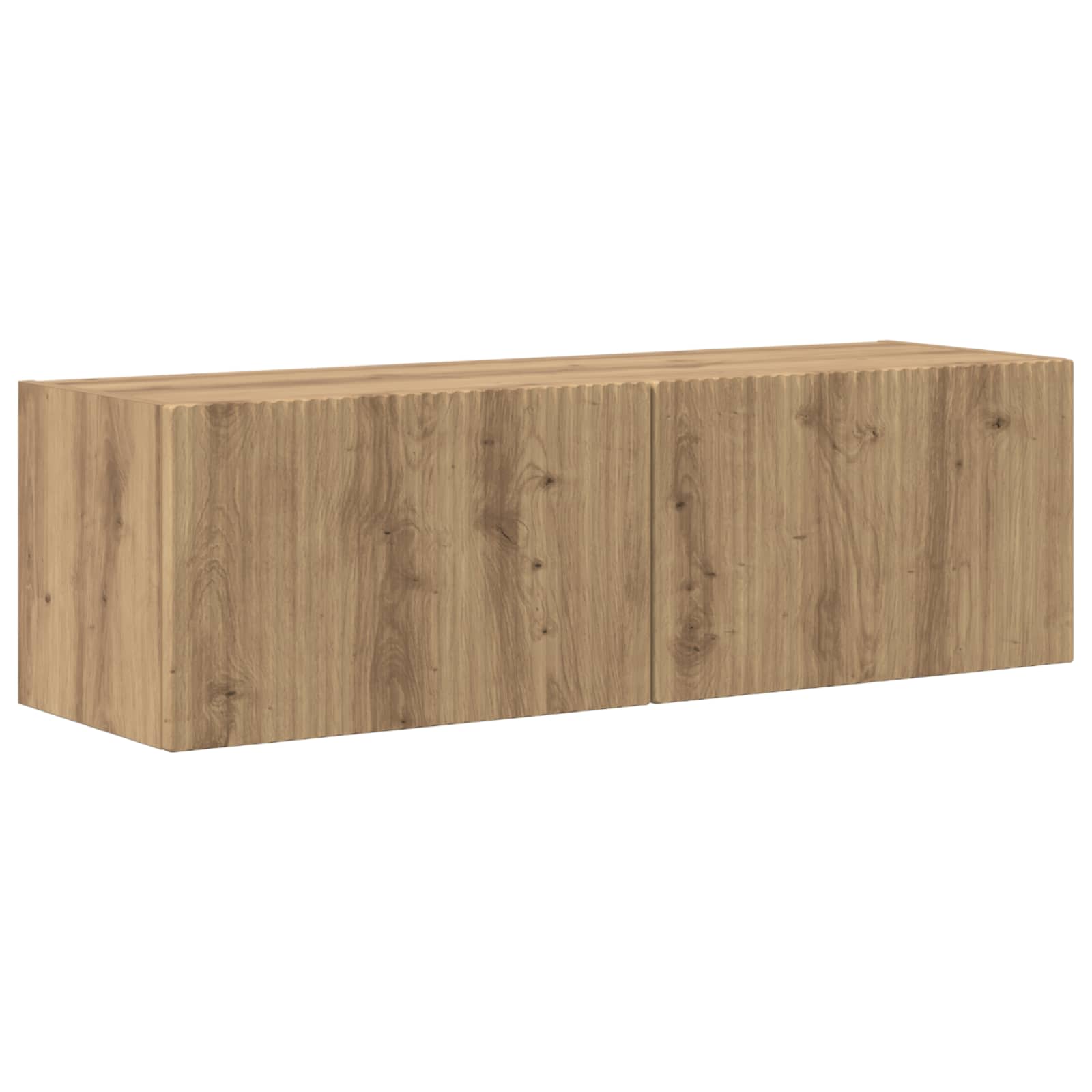 Meuble TV 5 pc Chêne artisanal