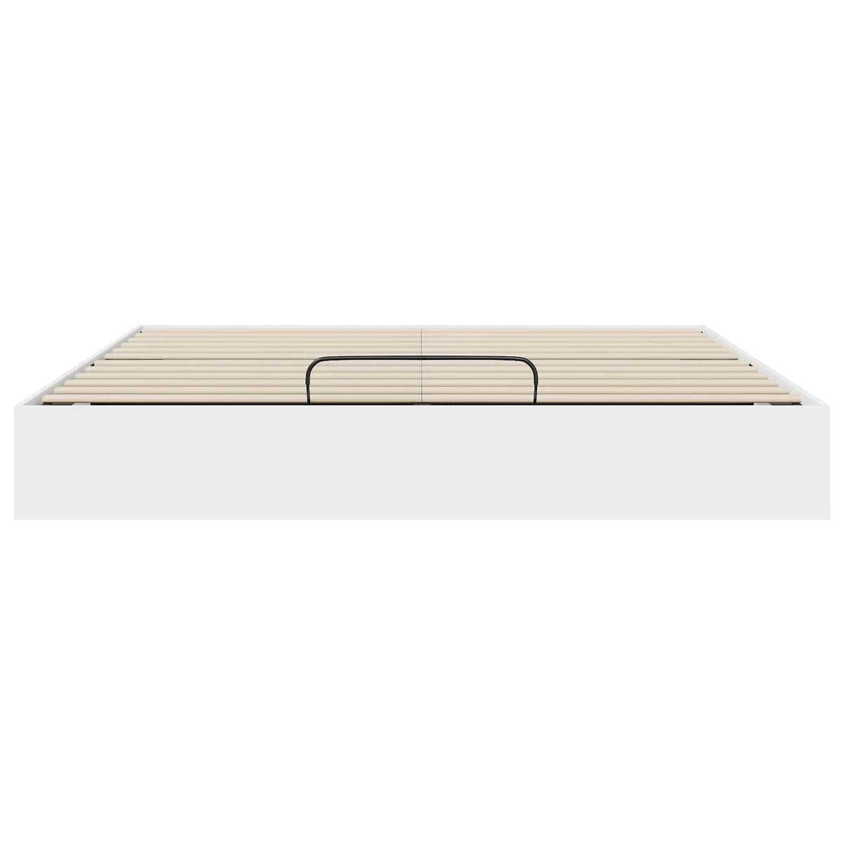 Cadre de lit ottoman Blanc 203 x 180 x 25 cm Bois d’ingénierie - XIOS