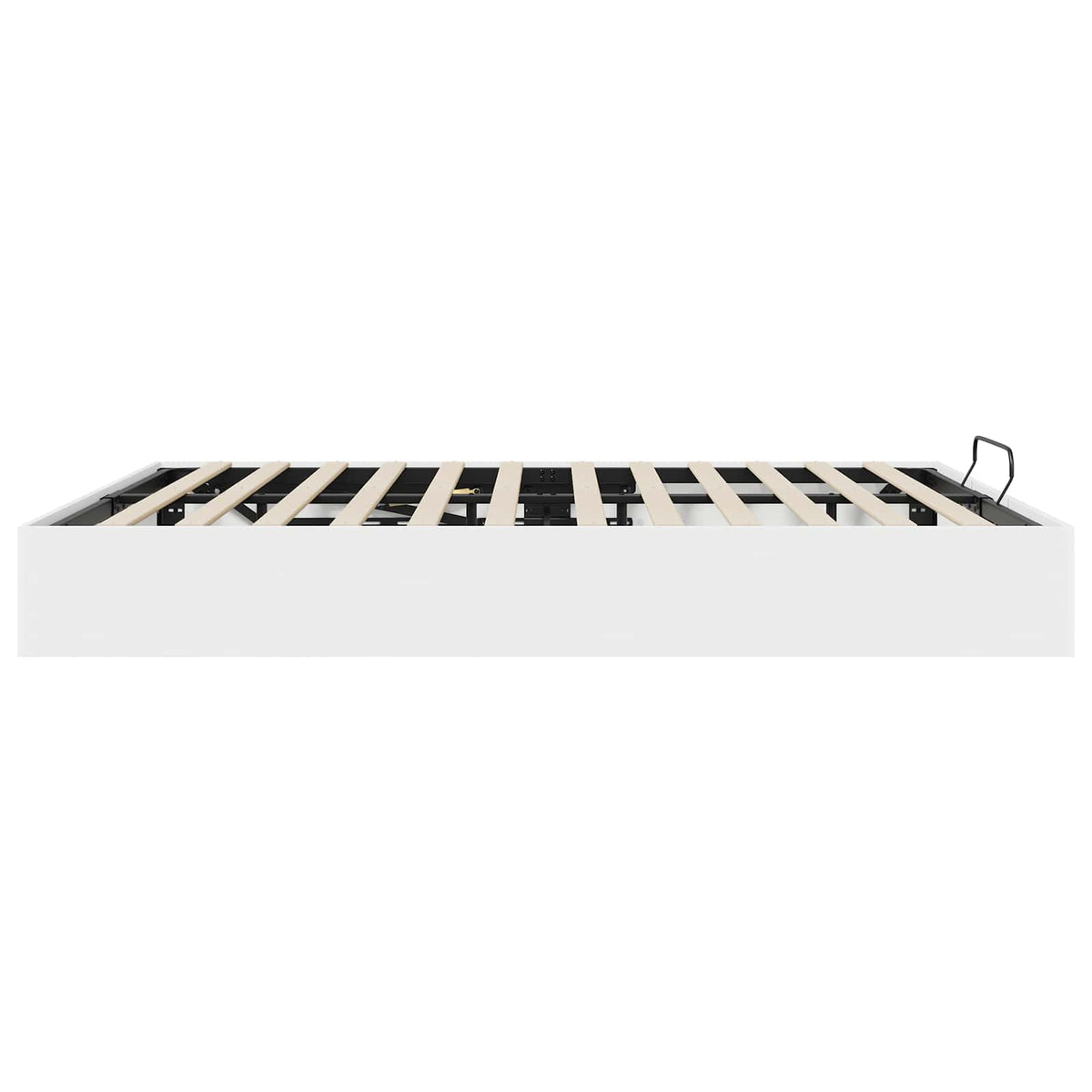 Cadre de lit ottoman Blanc 203 x 180 x 25 cm Bois d’ingénierie - XIOS
