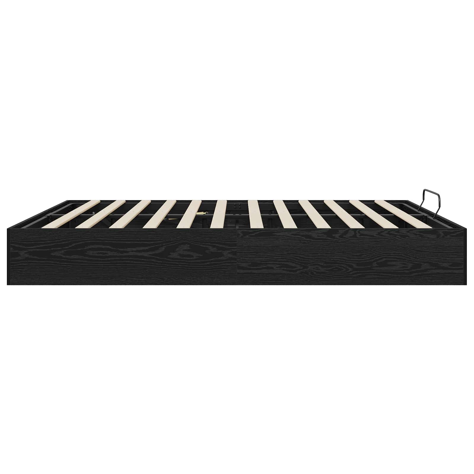 Cadre de lit ottoman avec stockage Chêne Noir 203 x 180 x 25 cm - XIOS