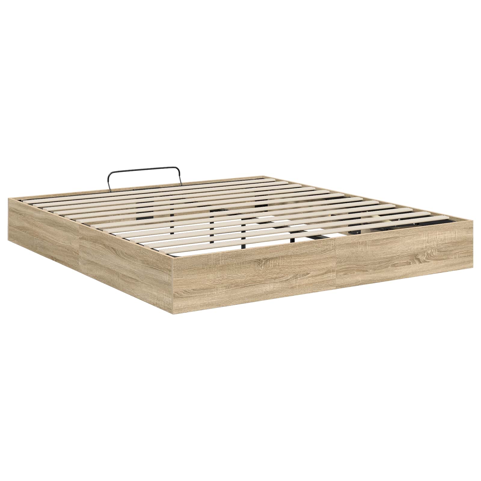 Cadre de lit ottoman Chêne Sonoma 203 x 180 x 25 cm - XIOS