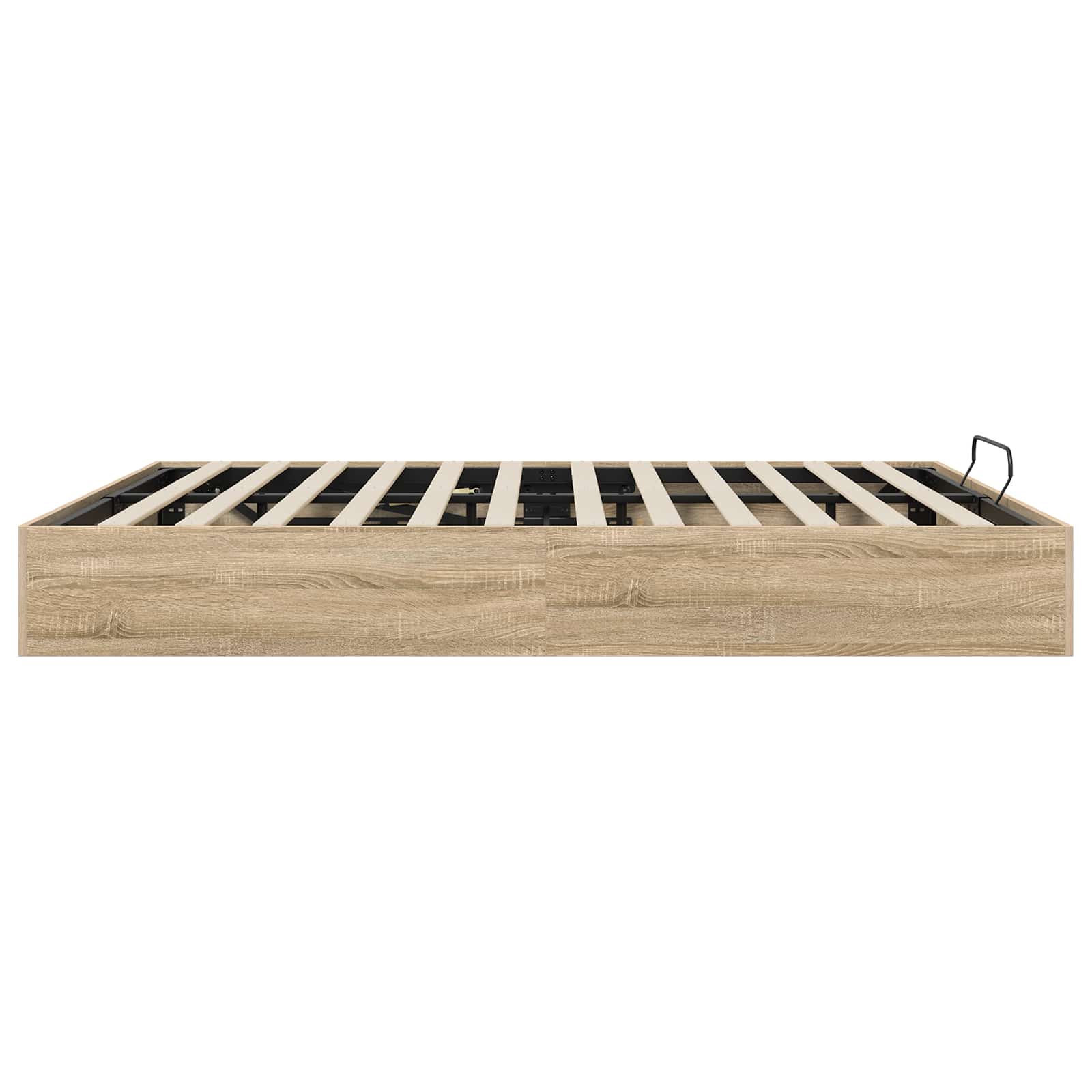 Cadre de lit ottoman Chêne Sonoma 203 x 180 x 25 cm - XIOS
