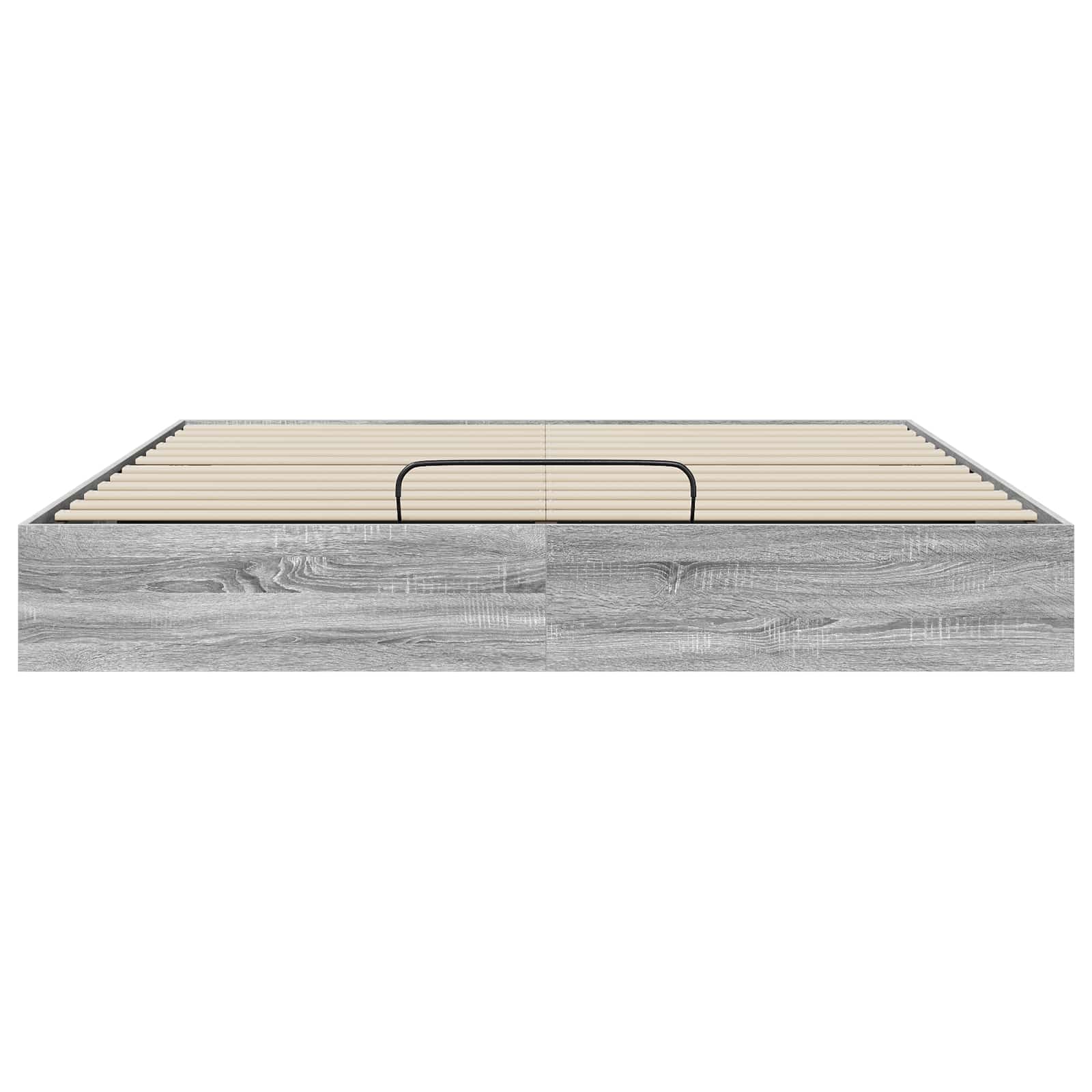 Cadre de lit ottoman Gris Sonoma 203 x 180 x 25 cm - XIOS