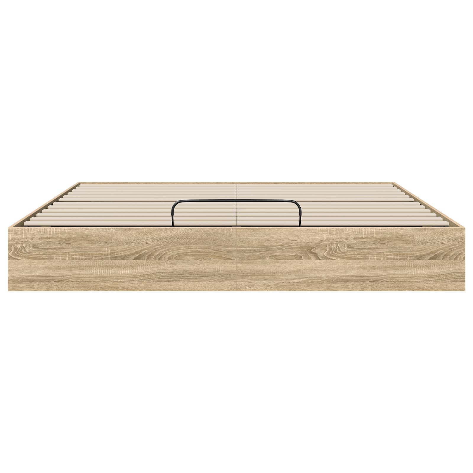 Cadre de lit ottoman Chêne Sonoma 203 x 160 x 25 cm - XIOS