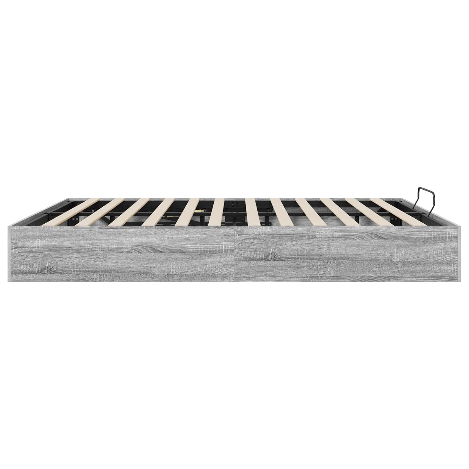 Cadre de lit ottoman Gris Sonoma 203 x 160 x 25 cm - XIOS