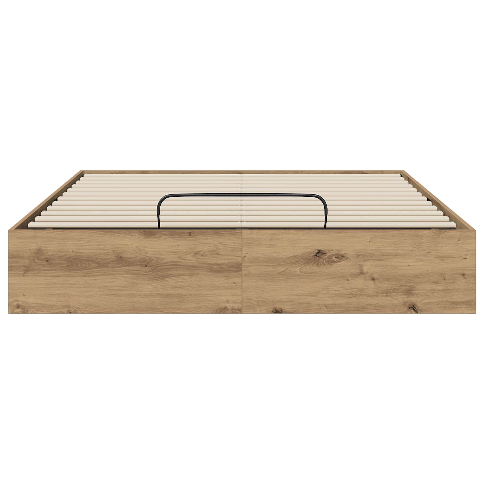 Cadre de lit ottoman Chêne artisanal 193 x 120 x 25 cm - XIOS
