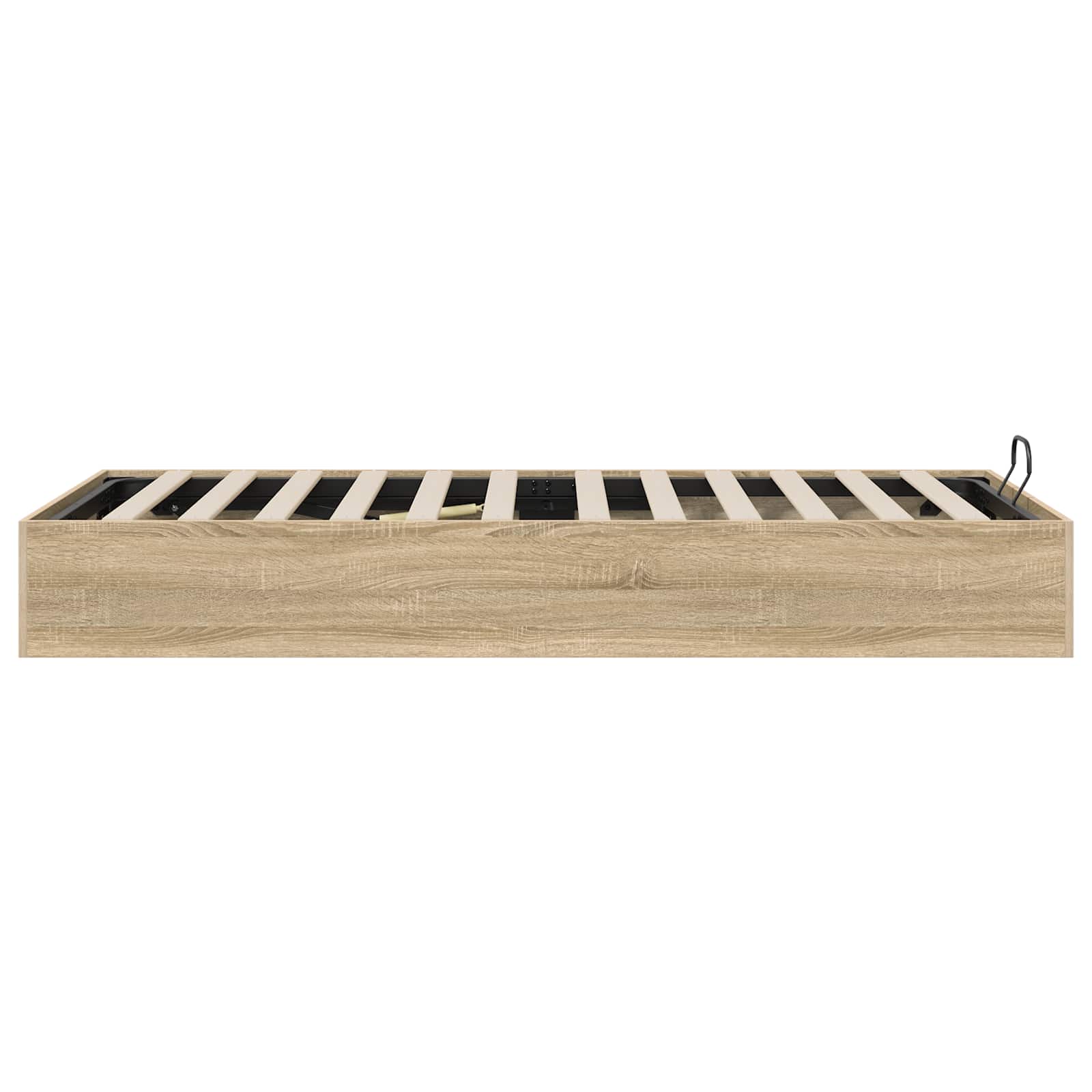 Cadre de lit ottoman Chêne Sonoma 203 x 80,5 x 25 cm - XIOS