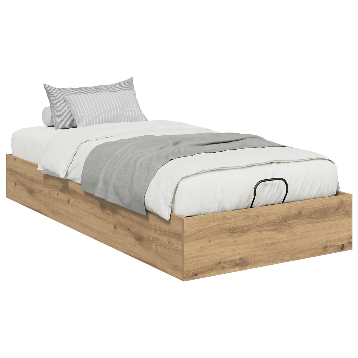 Cadre de lit ottoman Chêne Artisanal 80,5 x 200 cm - XIOS