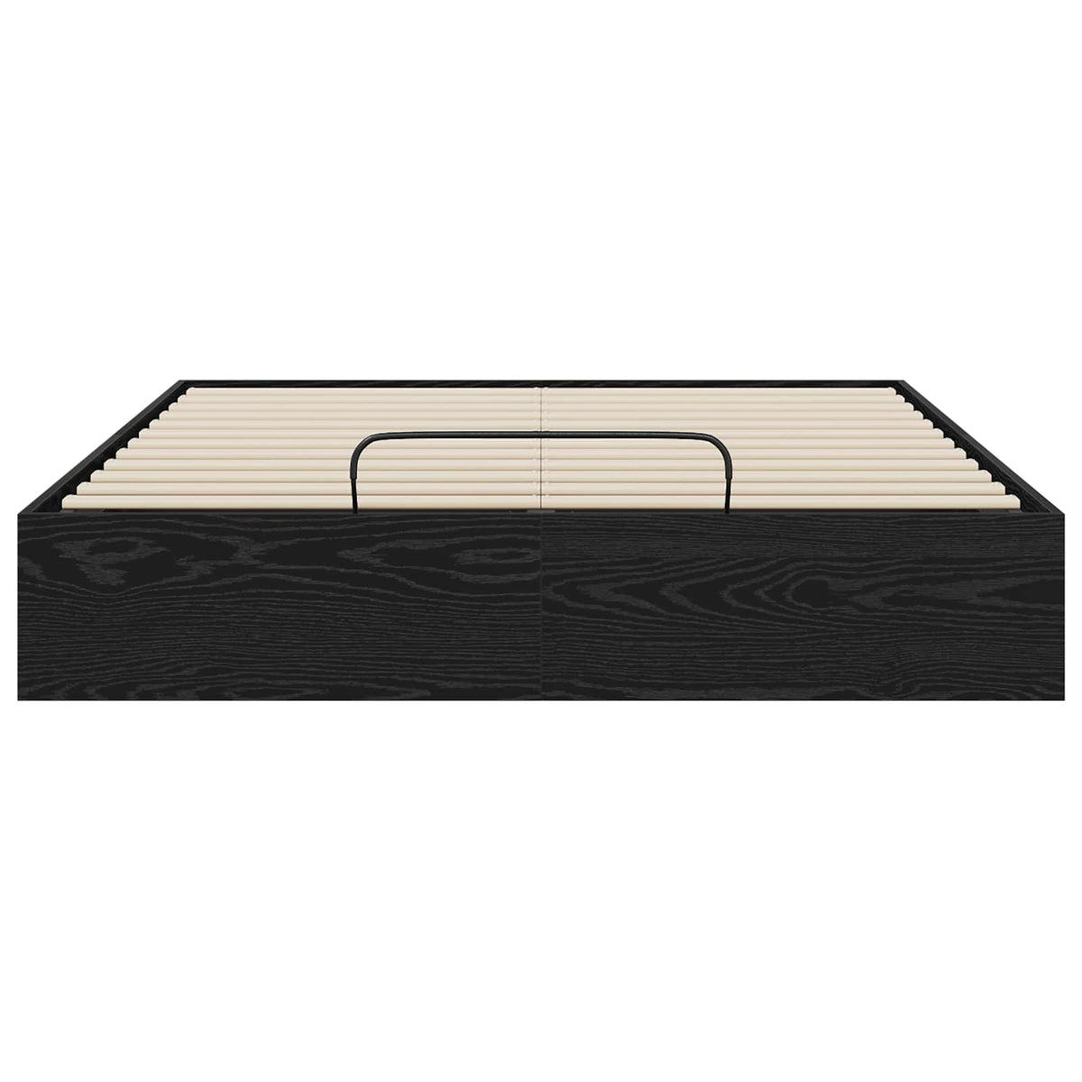 Cadre de lit ottoman avec stockage Chêne Noir 193 x 140 x 25 cm - XIOS